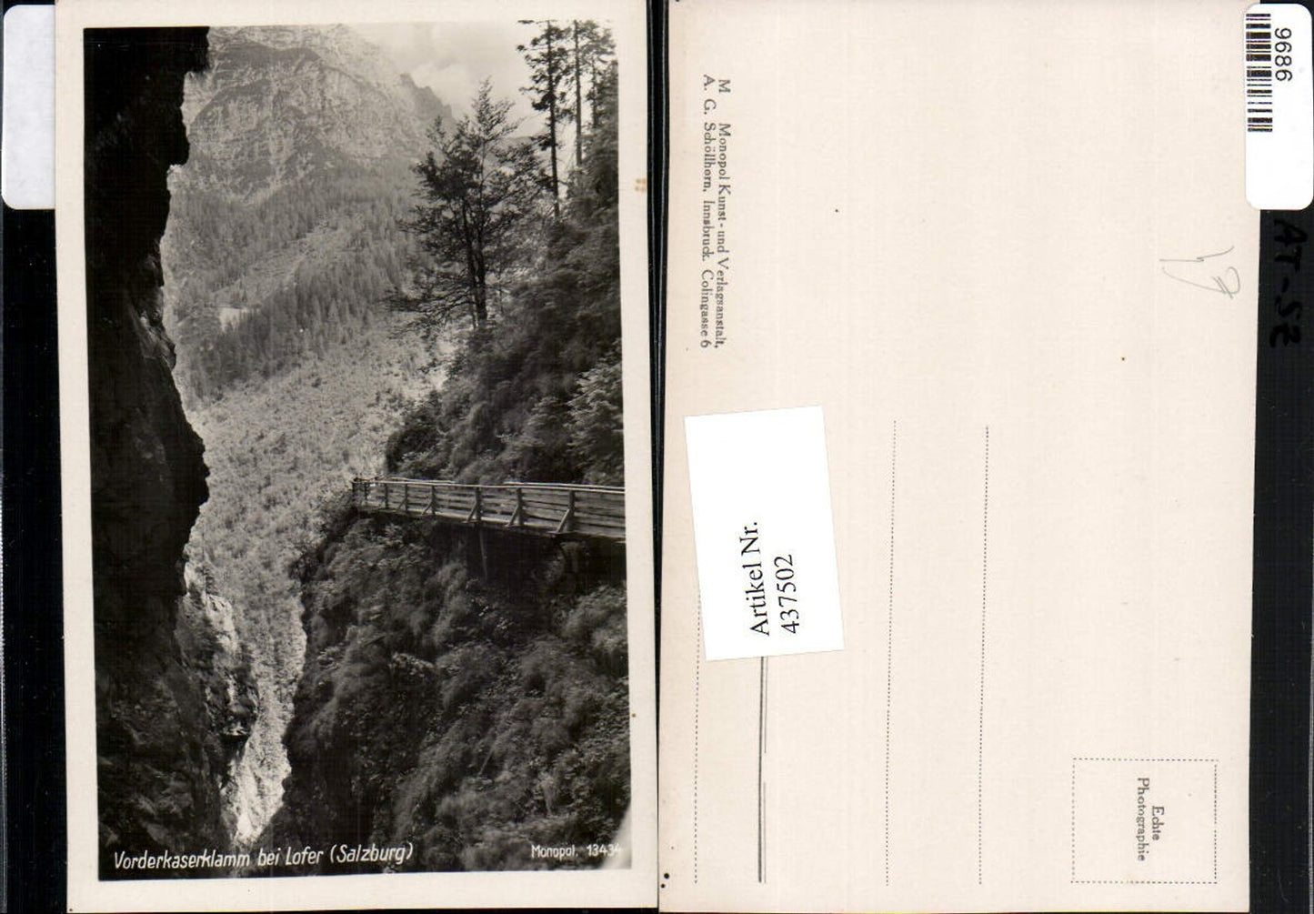 437502,Vorderkaserklamm Klamm Schlucht b. Lofer