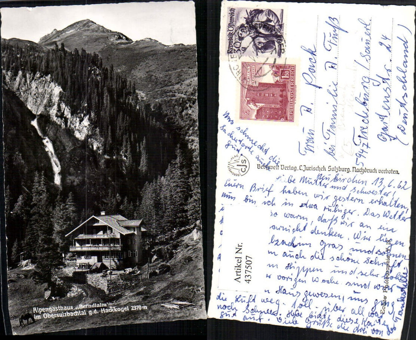 437507,Alpengasthaus Berndlalm im Obersuizbachtal b. Neukirchen am Großvenediger