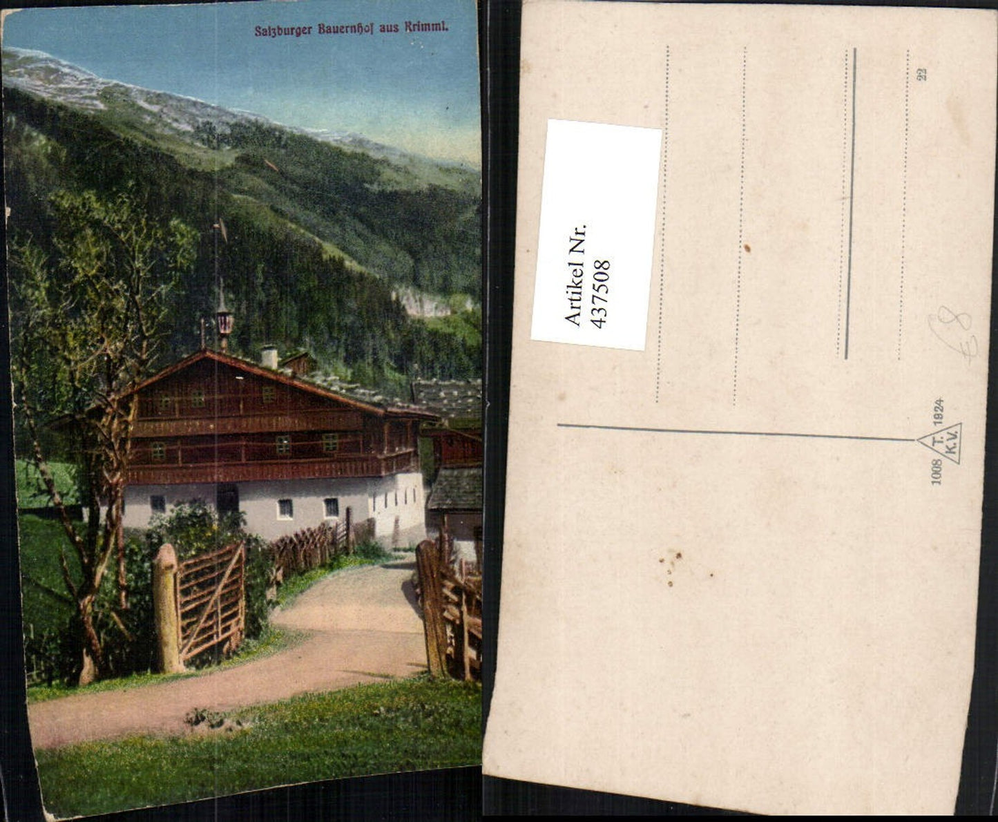 437508,Salzburger Bauernhof in Krimml