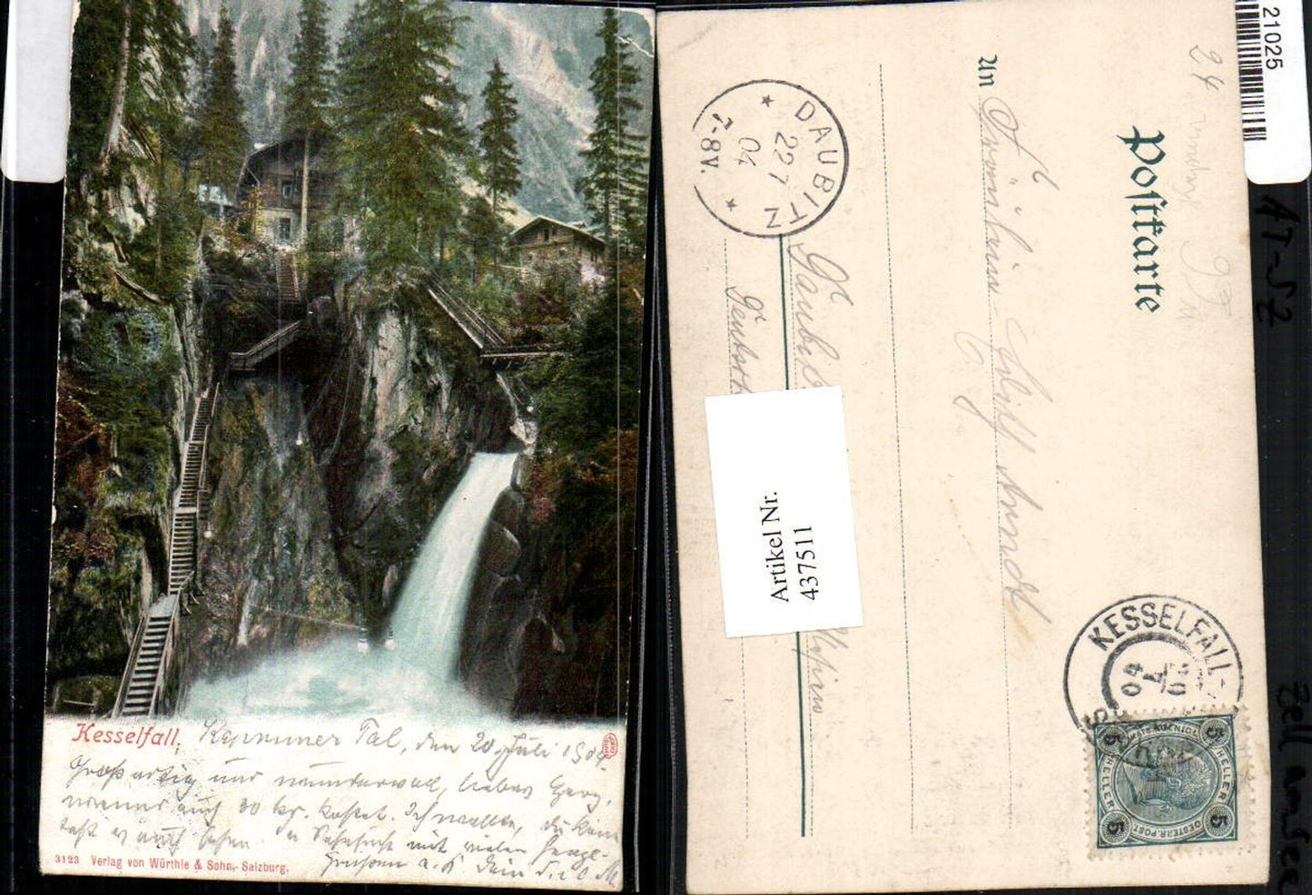 437511,Kesselfall Wasserfall b. Kaprun