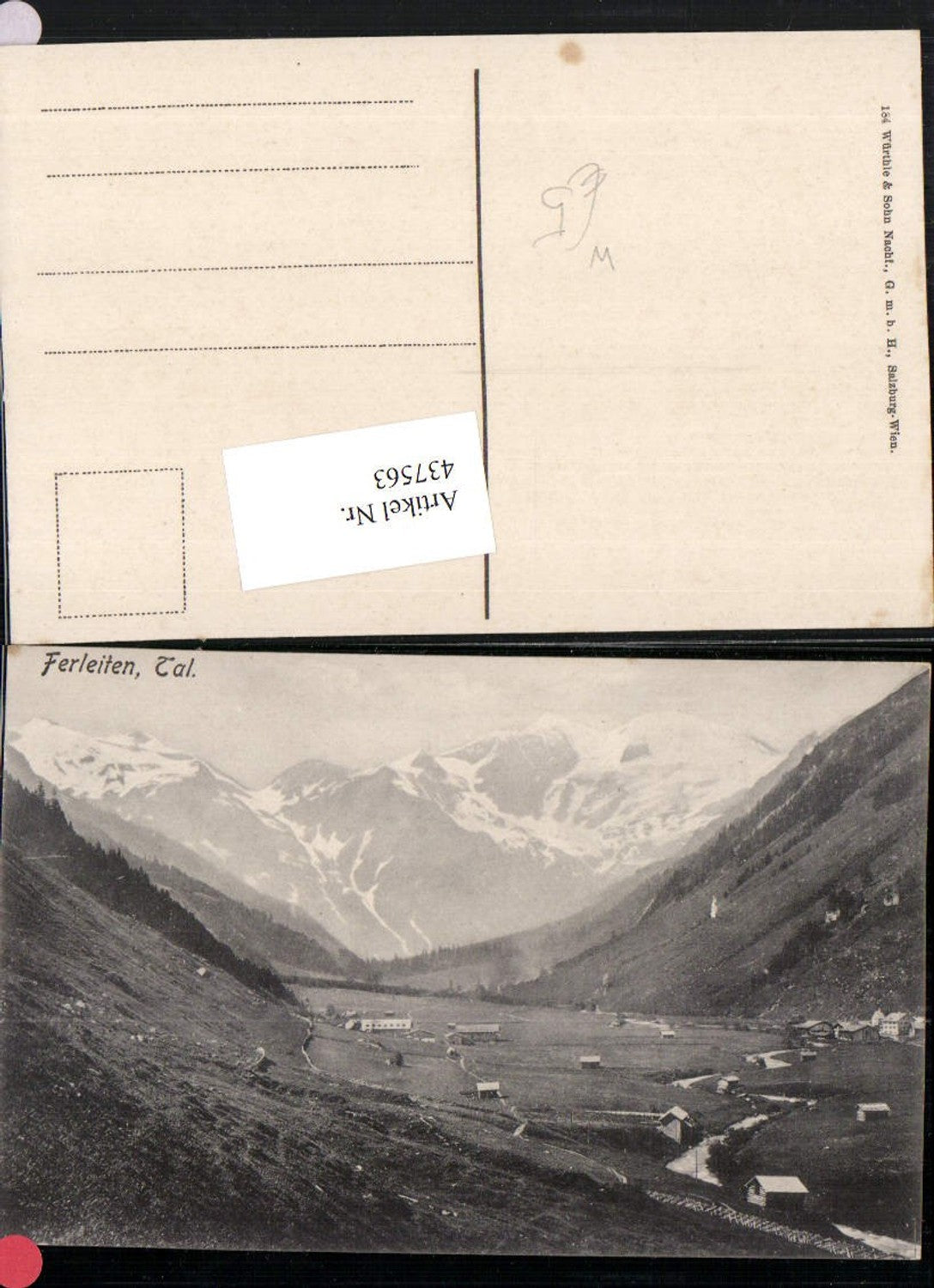 437563,Ferleiten b. Fusch Bergkulisse