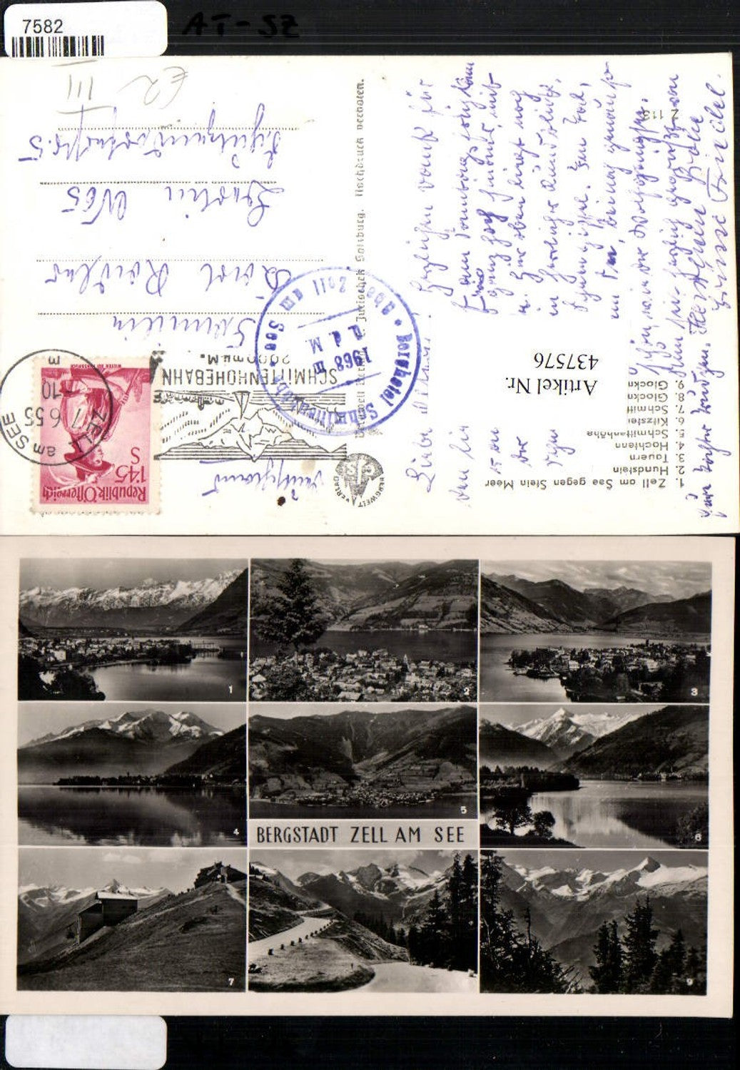 437576,Zell am See Totale Glocknerstraße Mehrbildkarte