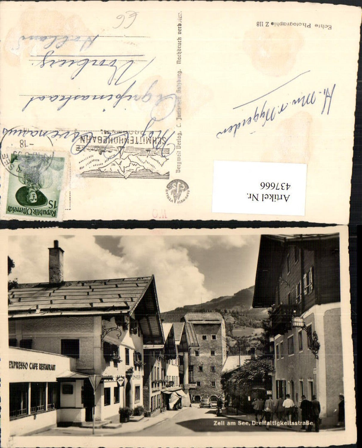 437666,Zell am See Dreifaltigkeitsstraße Straßenansicht