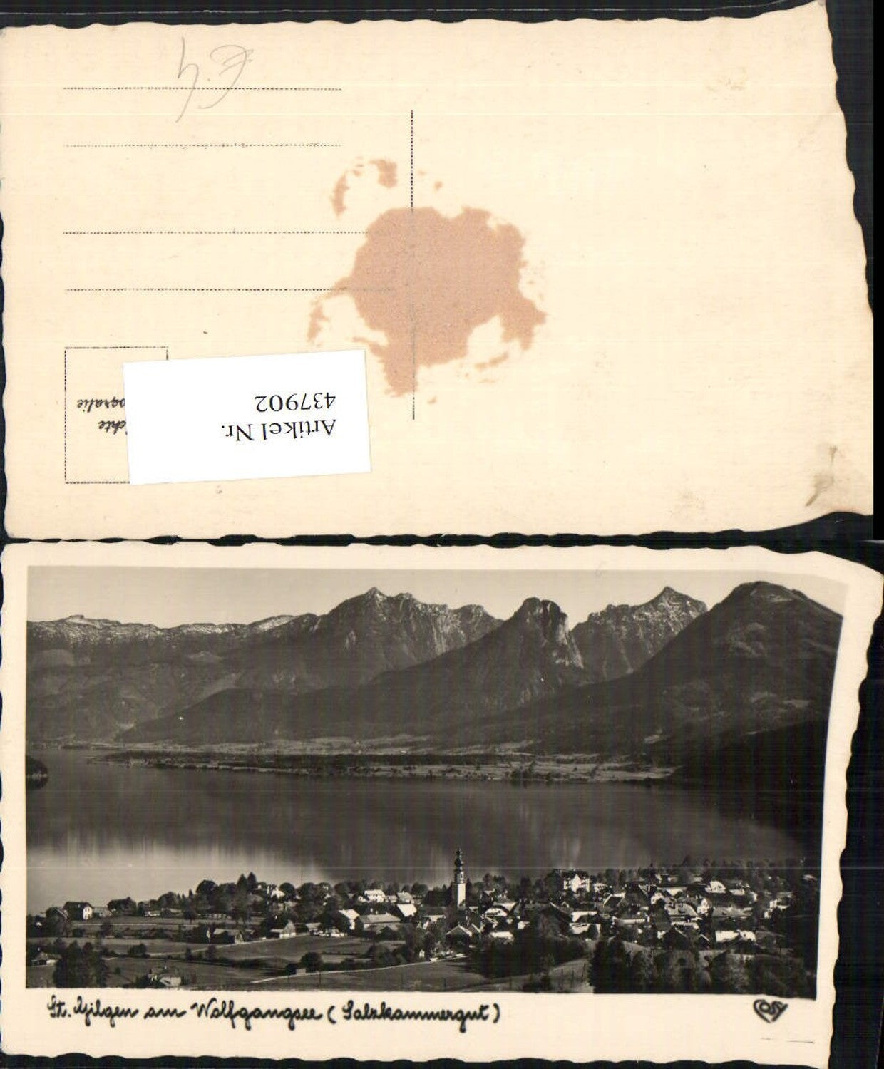 437902, St. Gilgen on Lake Wolfgang, total mountain scenery, pub, Cosy