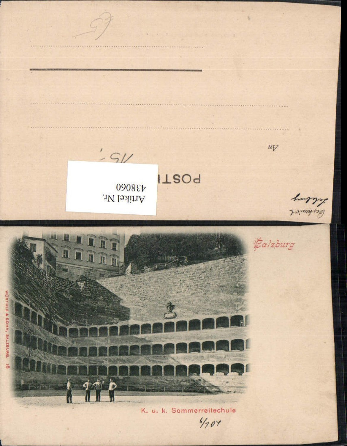438060,Salzburg K.u.K. Sommerreitschule Arkaden