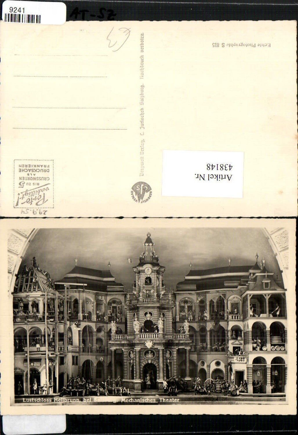 438148,Salzburg Schloss Hellbrunn Mechanisches Theater