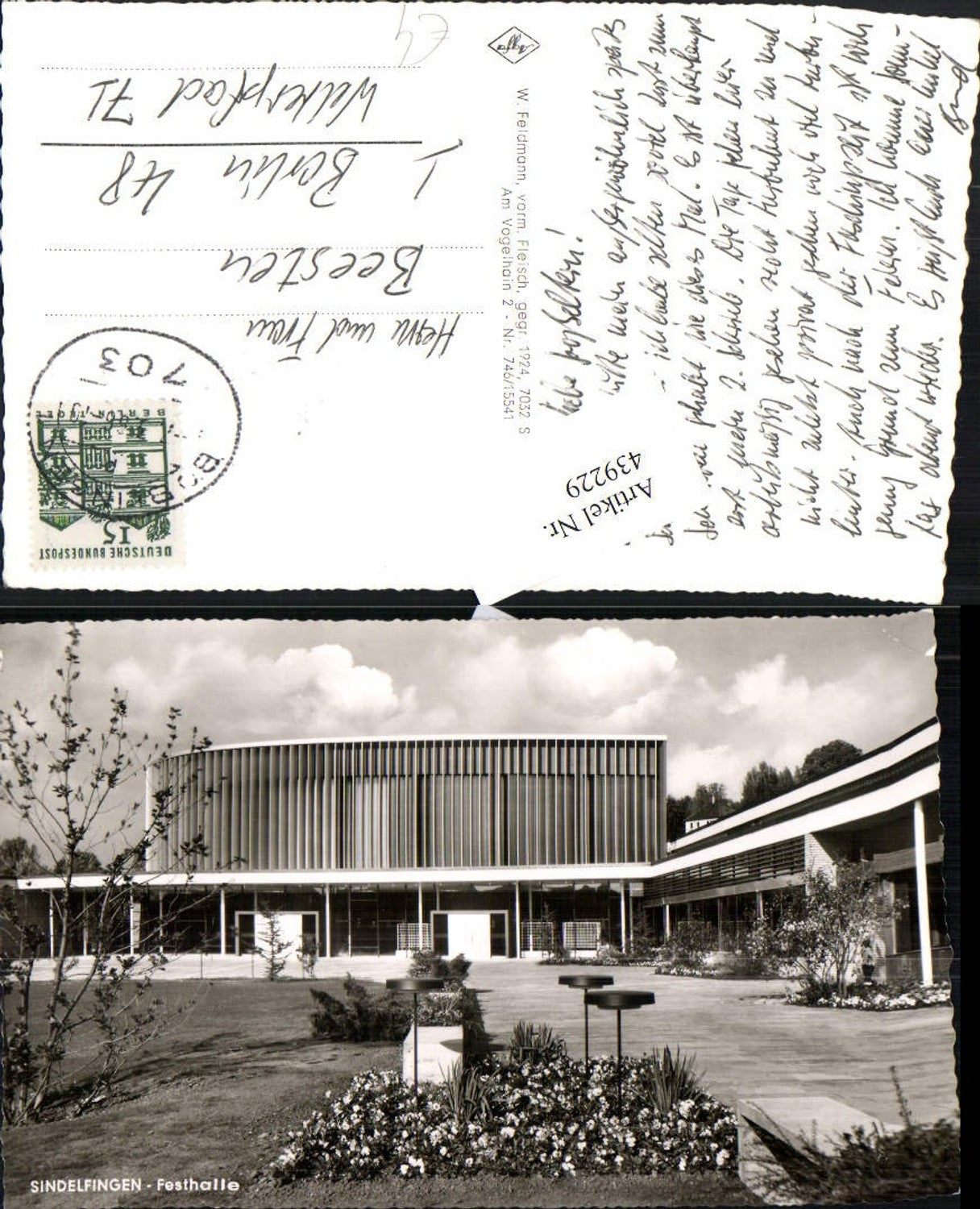 439229,Sindelfingen Festhalle Gebäude