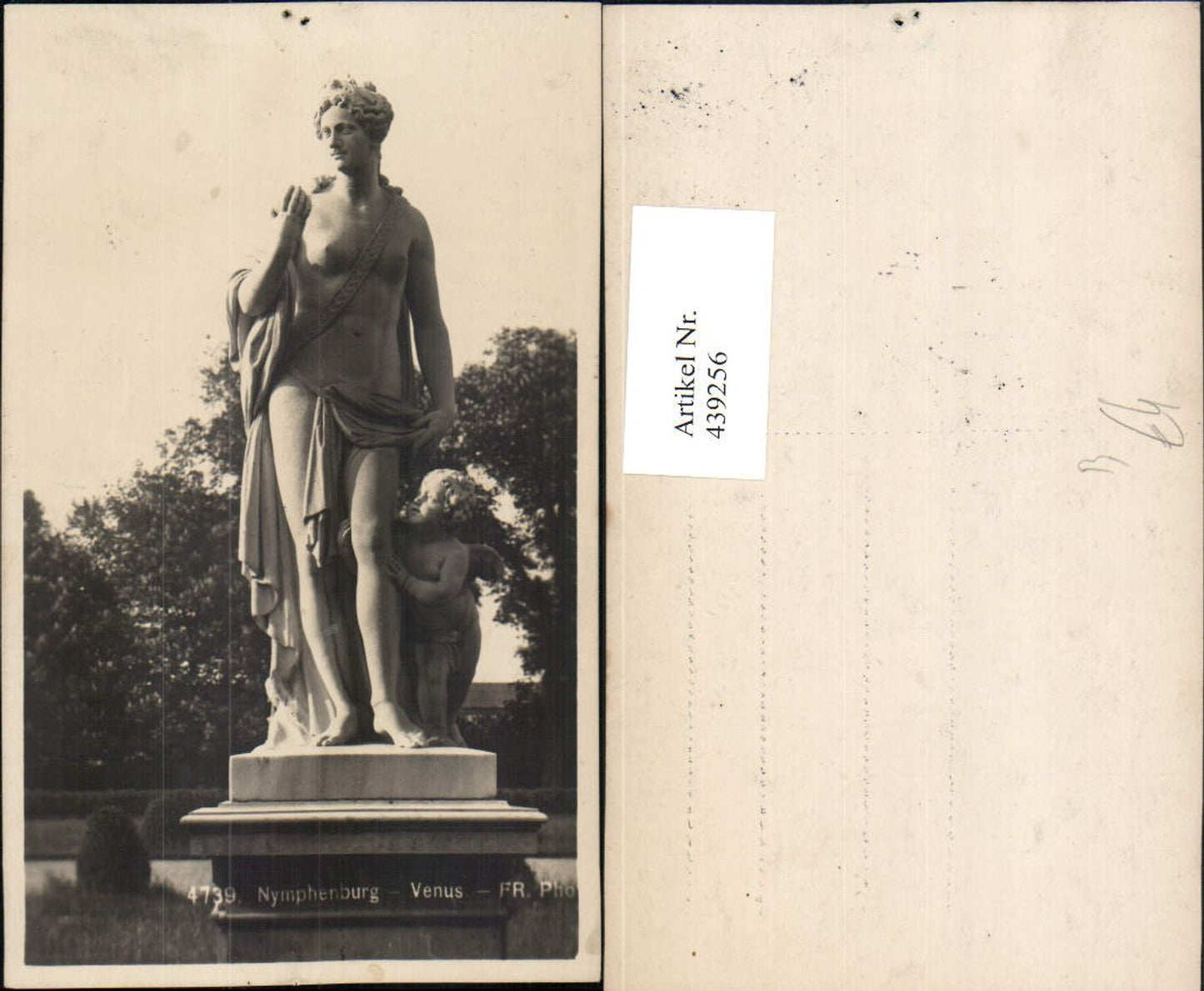439256, Munich Nymphenburg Venus Statue Erotica