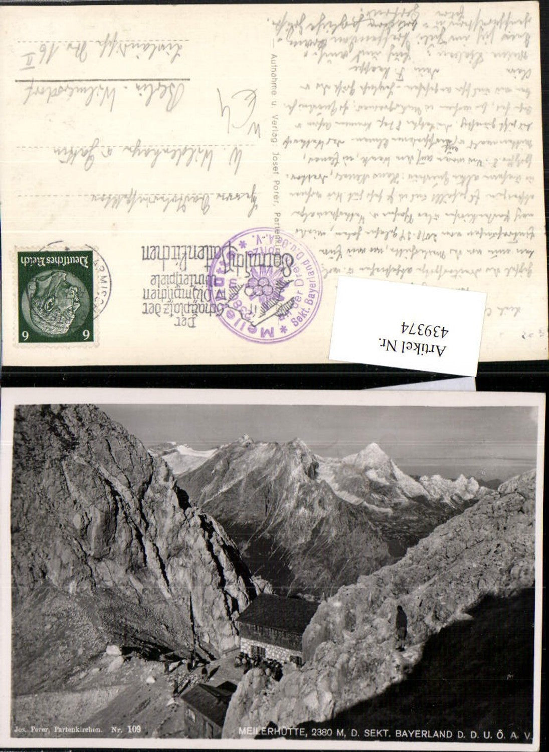 439374,Meilerhütte Berghütte b. Garmisch-Partenkirchen Bergkulisse