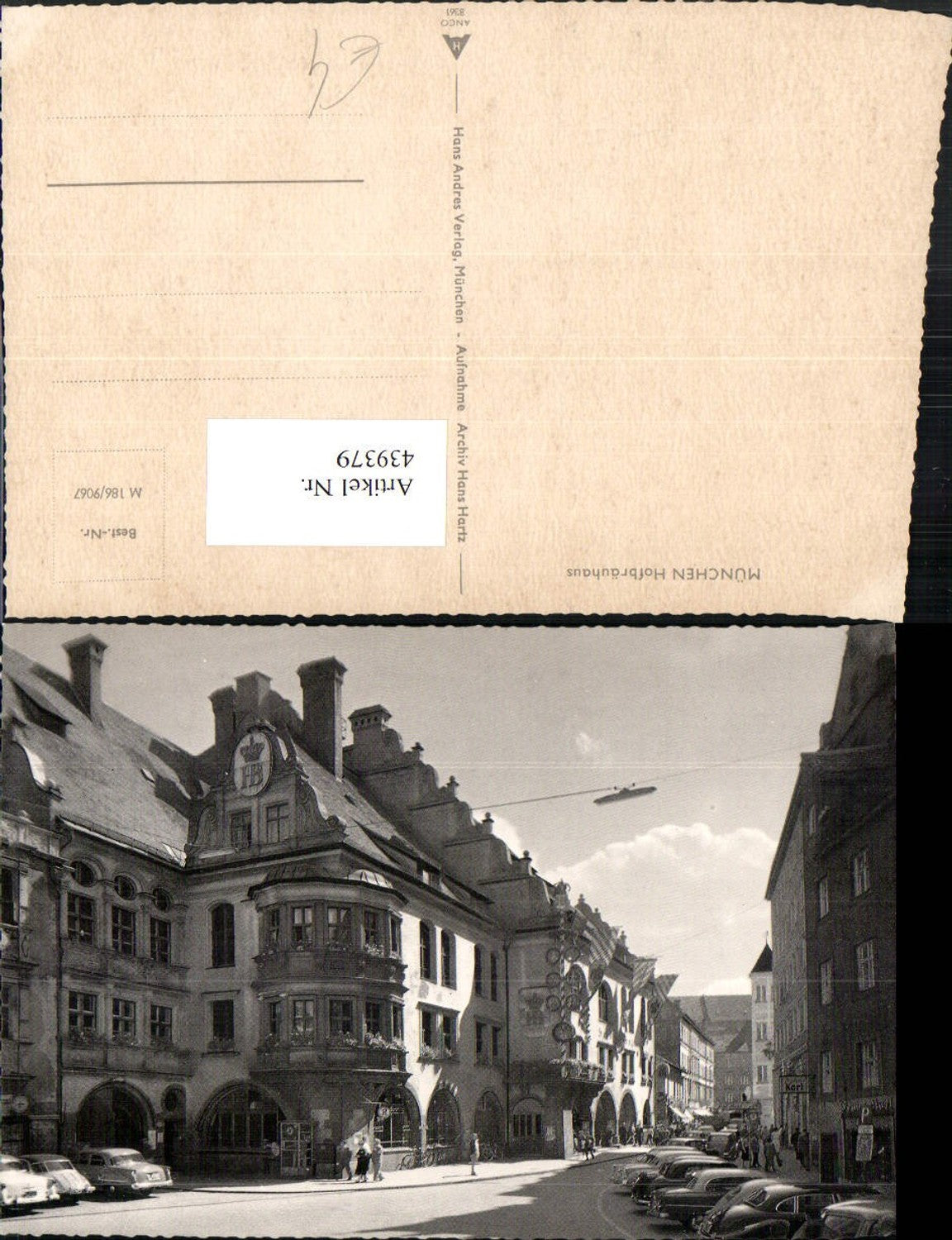 439379,München Hofbräuhaus Brauhaus Straßenansicht