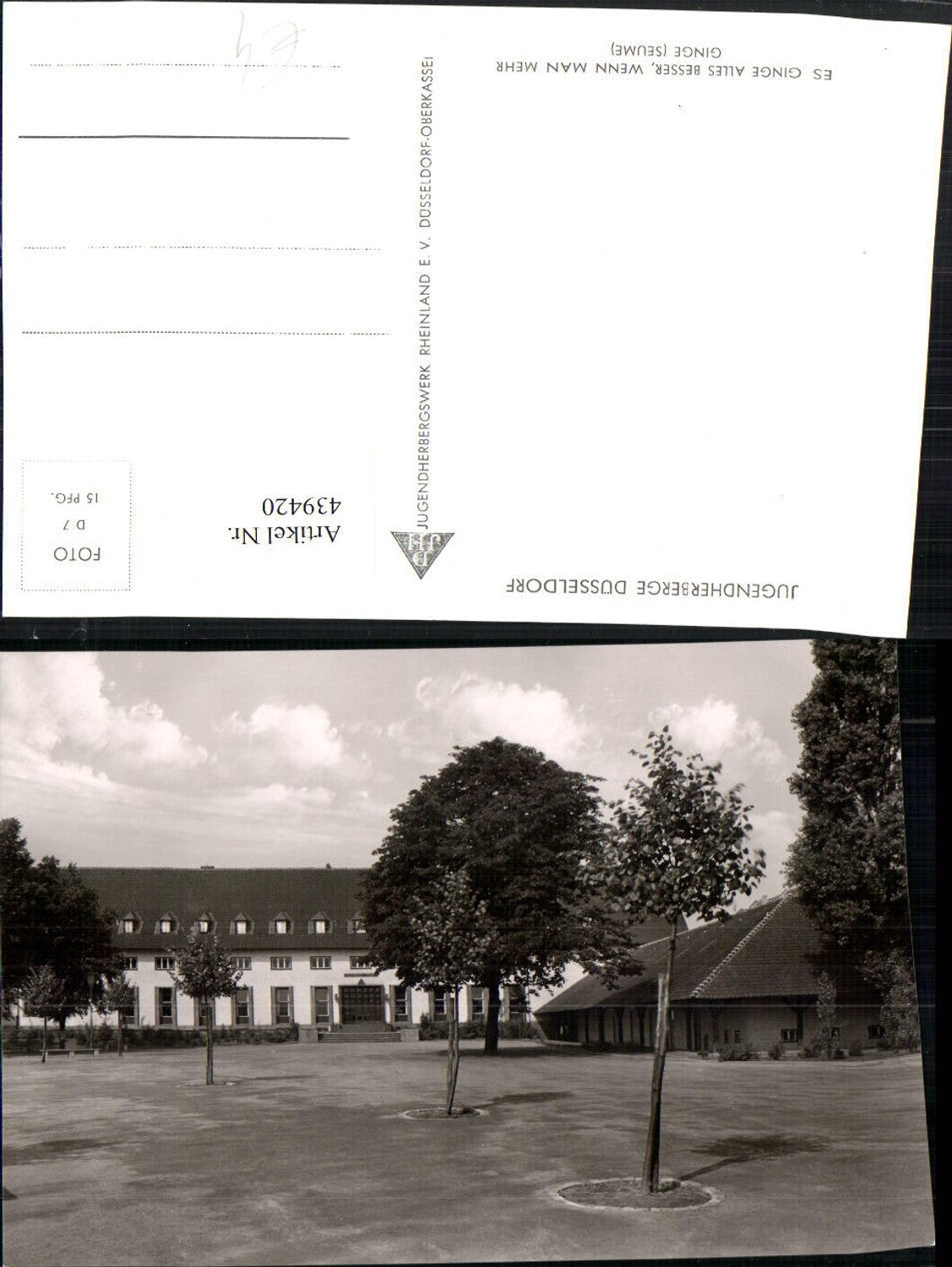 439420,Düsseldorf Jugendherberge