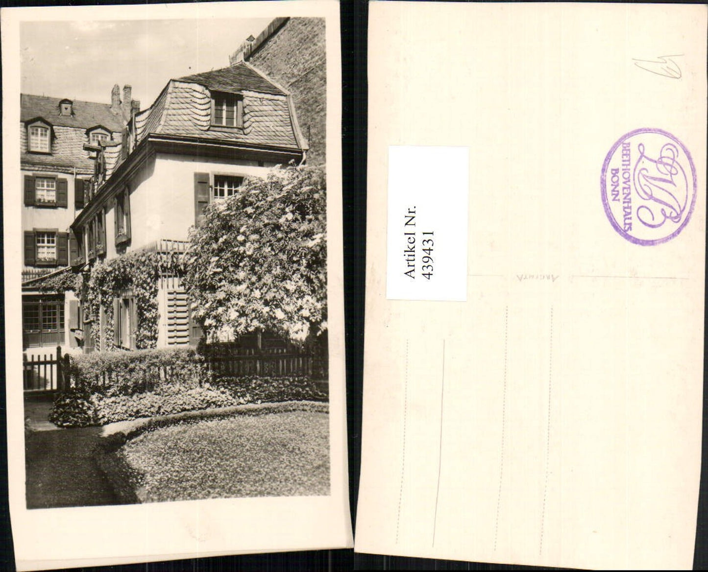 439431,Bonn am Rhein Beethovenhaus Gebäude