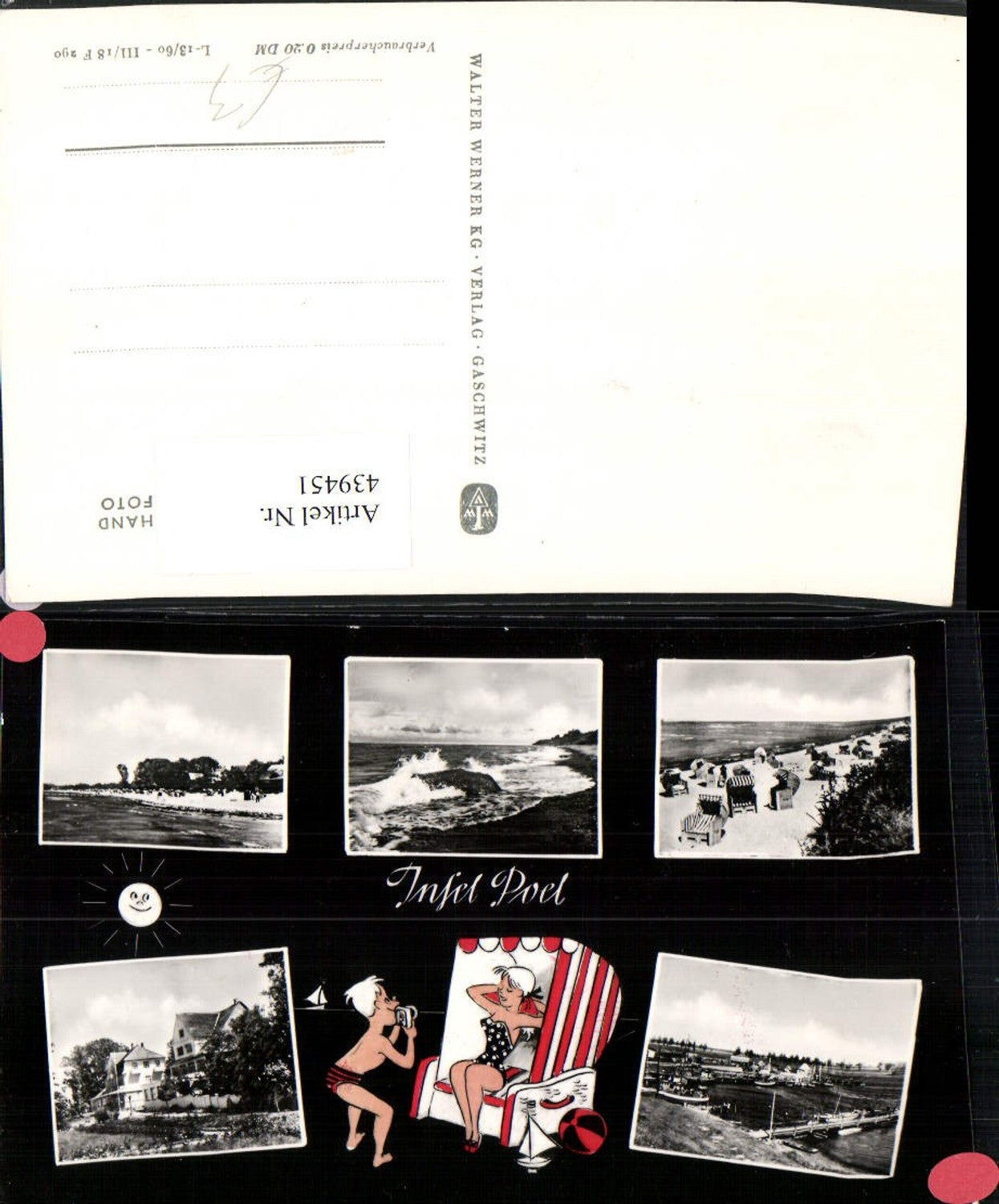 439451,Insel Poel Strand Küste Hafen Mehrbildkarte