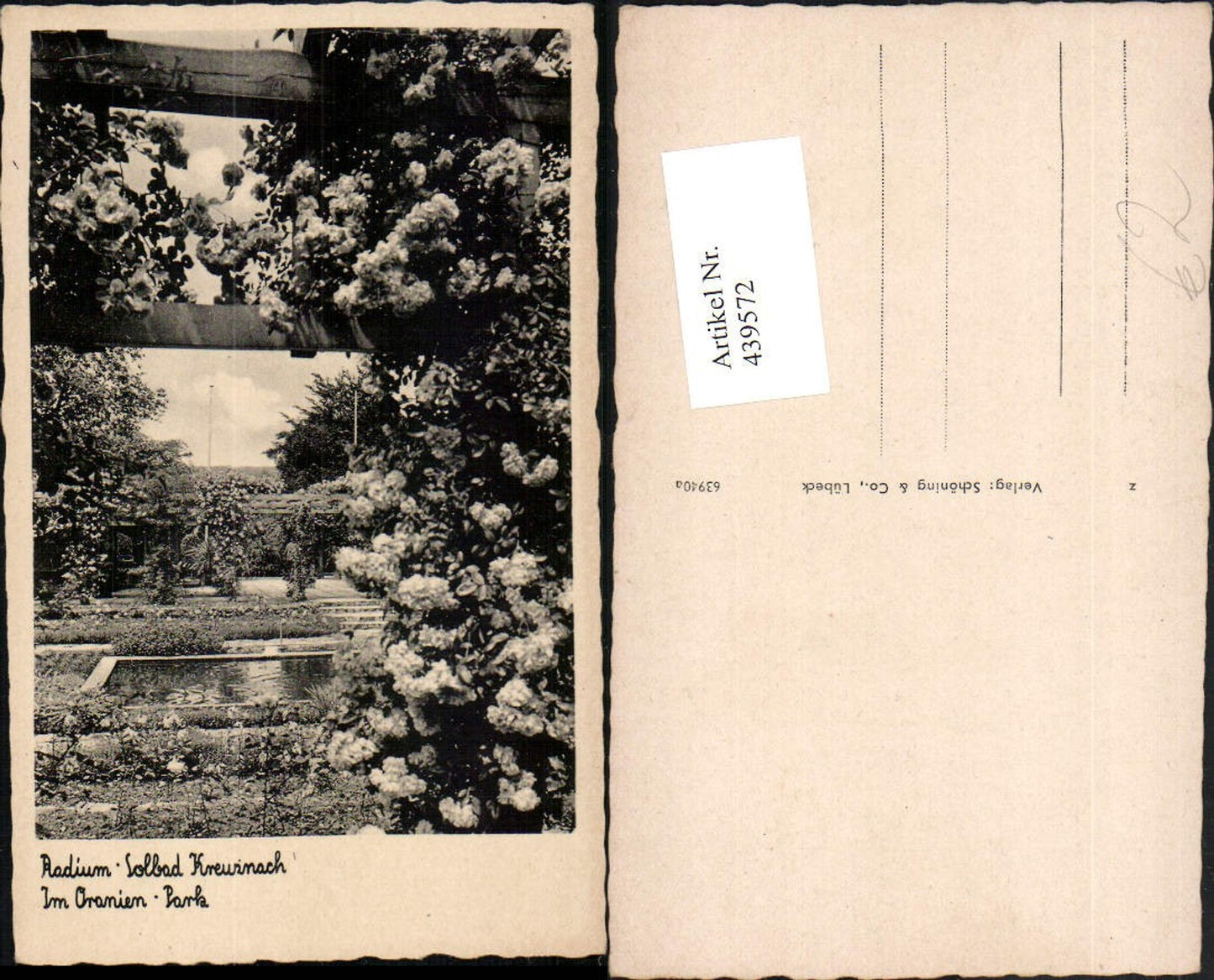 439572,Bad Kreuznach Oranien-Park Laube