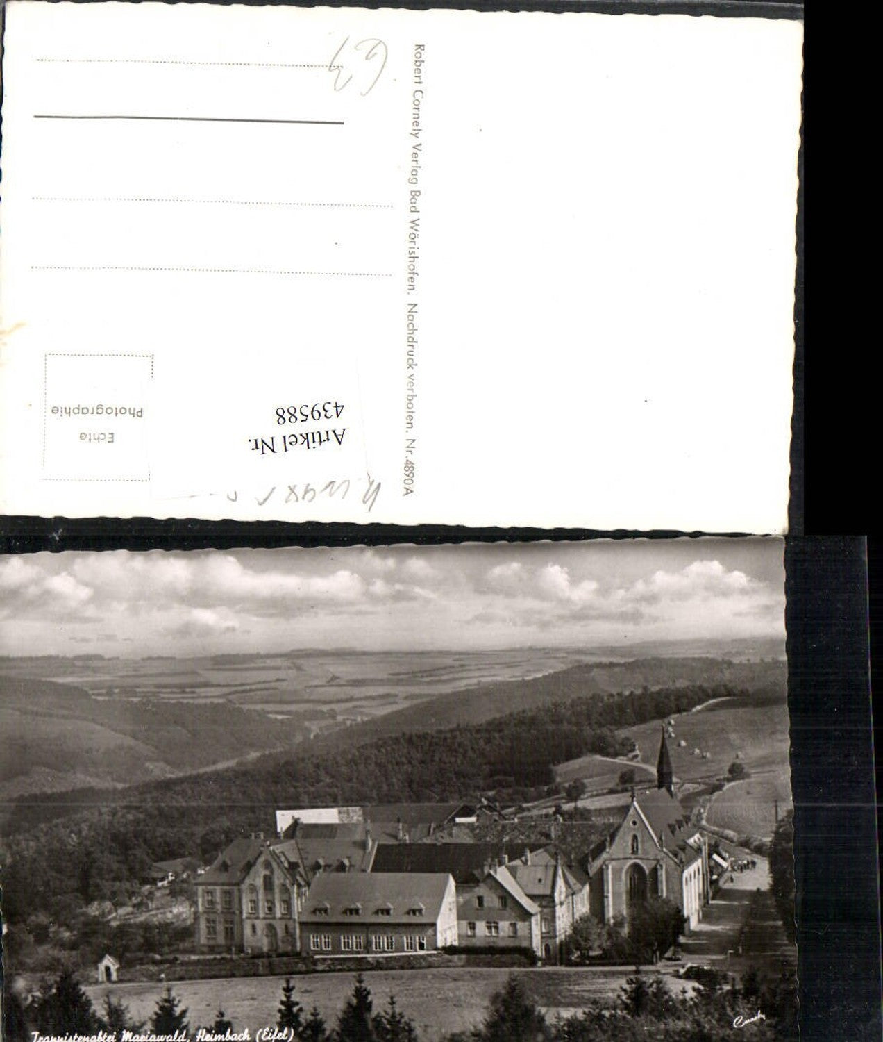 439588,Heimbach in d. Eifel Trappistenabtei Mariawald