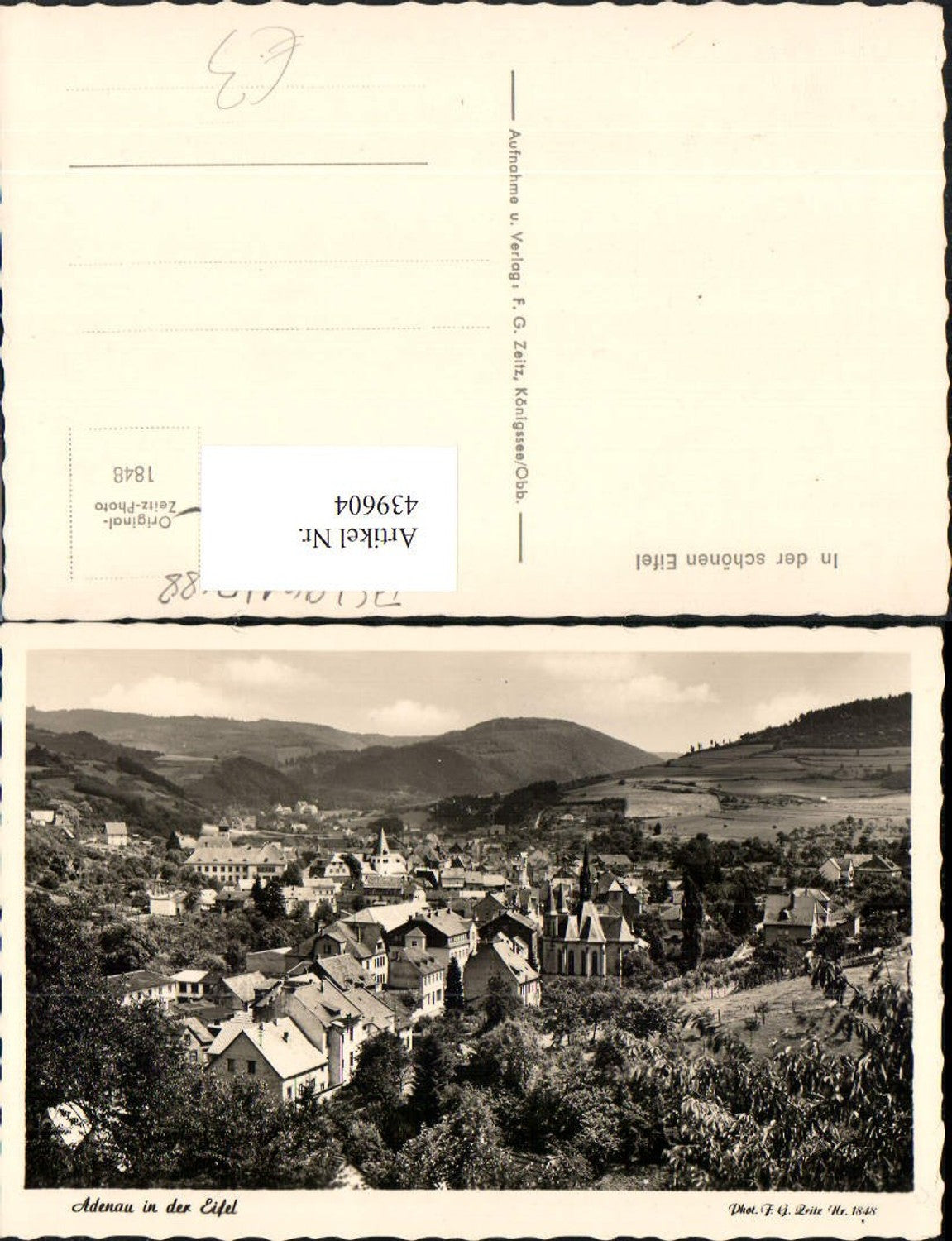 439604,Adenau in d. Eifel Totale