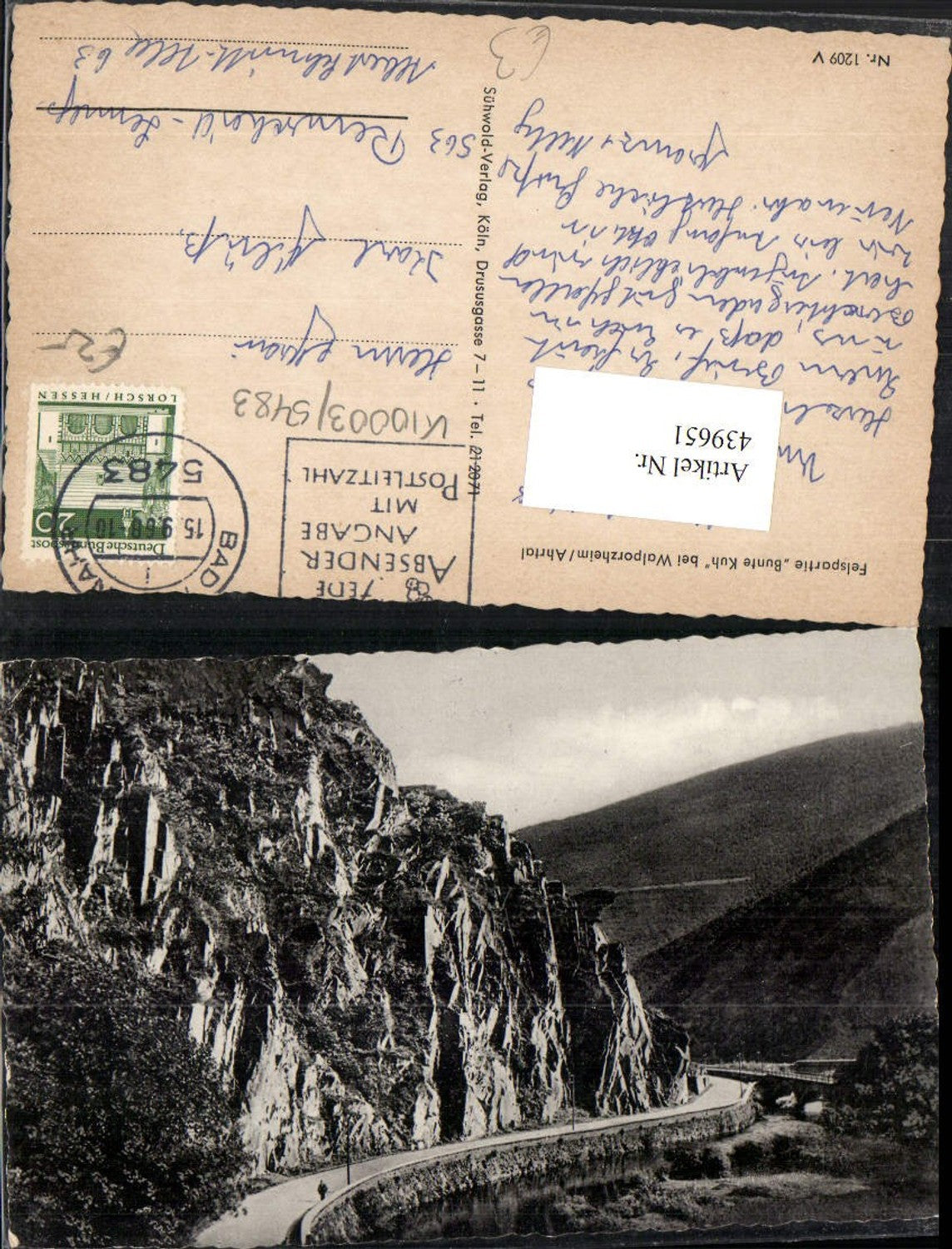 439651,Felspartie Bunte Kuh b. Walporzheim im Ahrtal