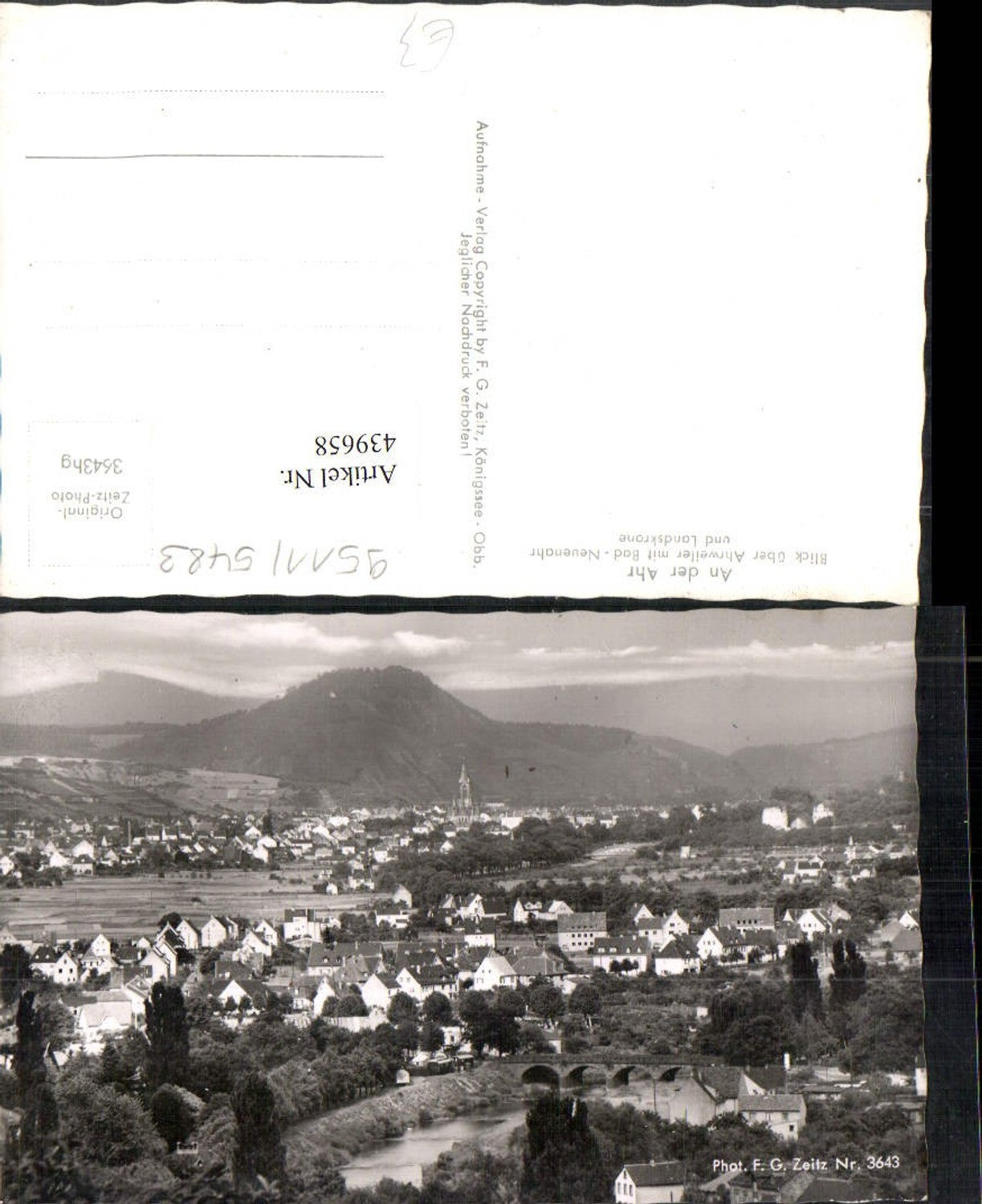 439658,Ahrweiler m. Bad Neuenahr u. Landskrone Totale