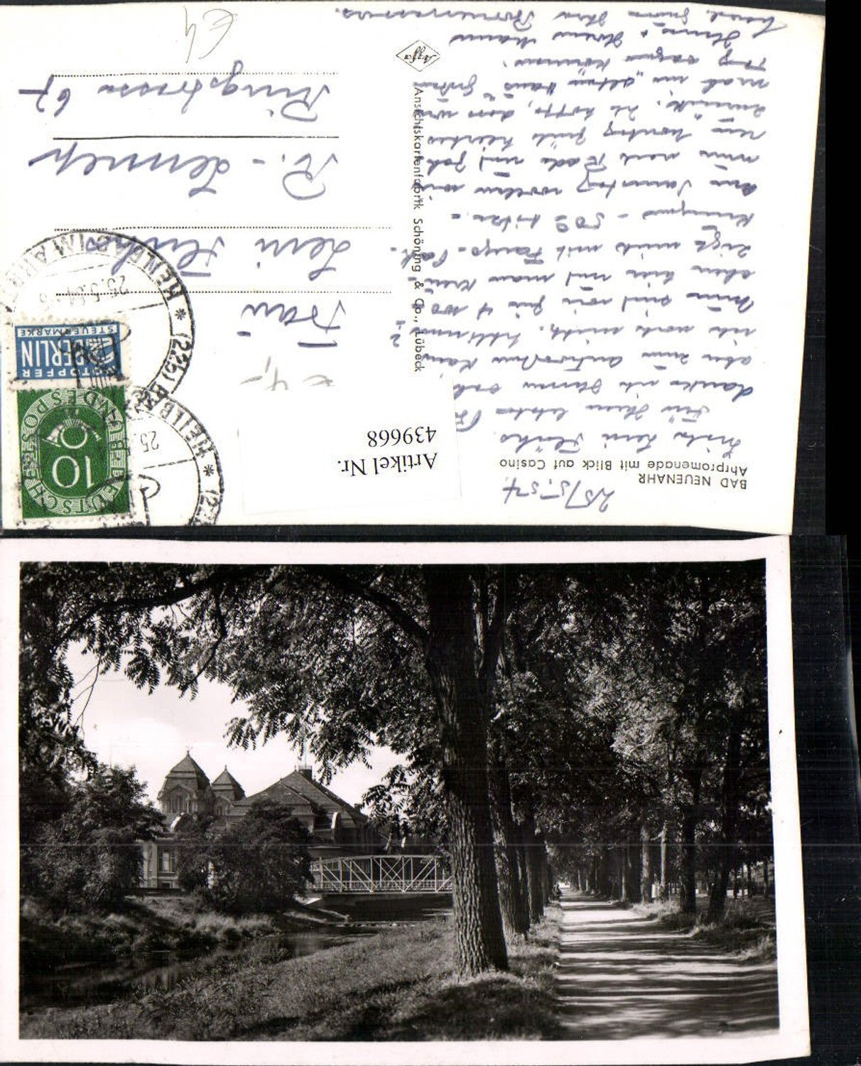 439668,Bad Neuenahr Ahrpromenade m. Blick auf Casino