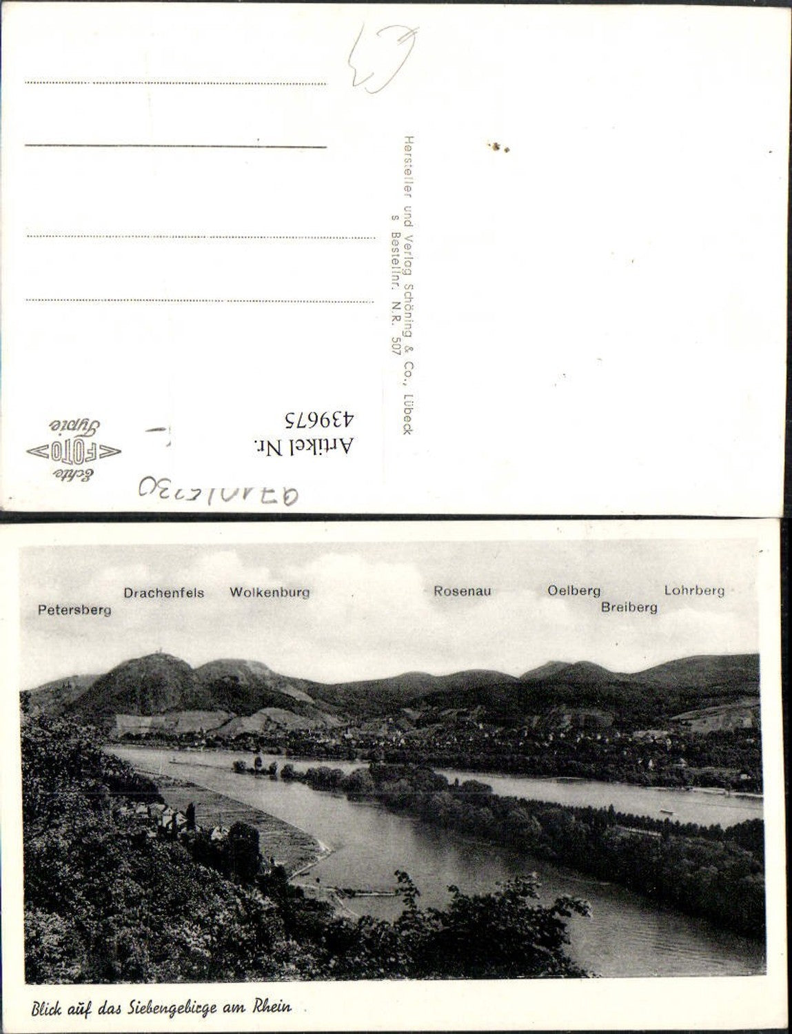439675,Blick auf das Siebengebirge am Rhein von Rolandseck