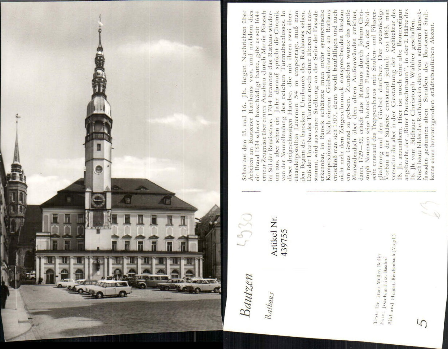 439755,Bautzen Rathaus Gebäude