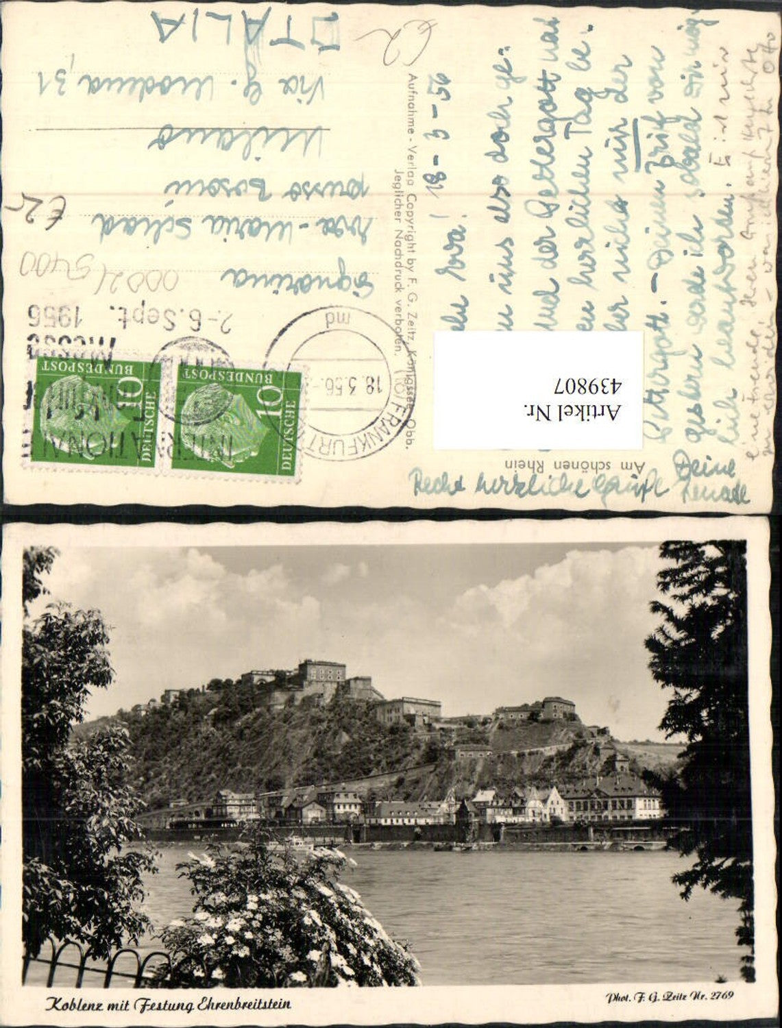 439807,Koblenz Festung Ehrenbreitstein