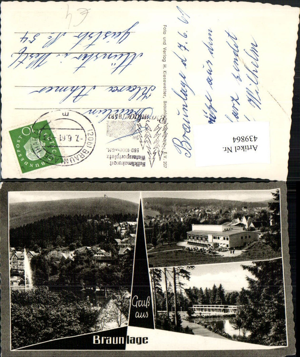 439864,Braunlage Teilansicht Gebäude Mehrbildkarte