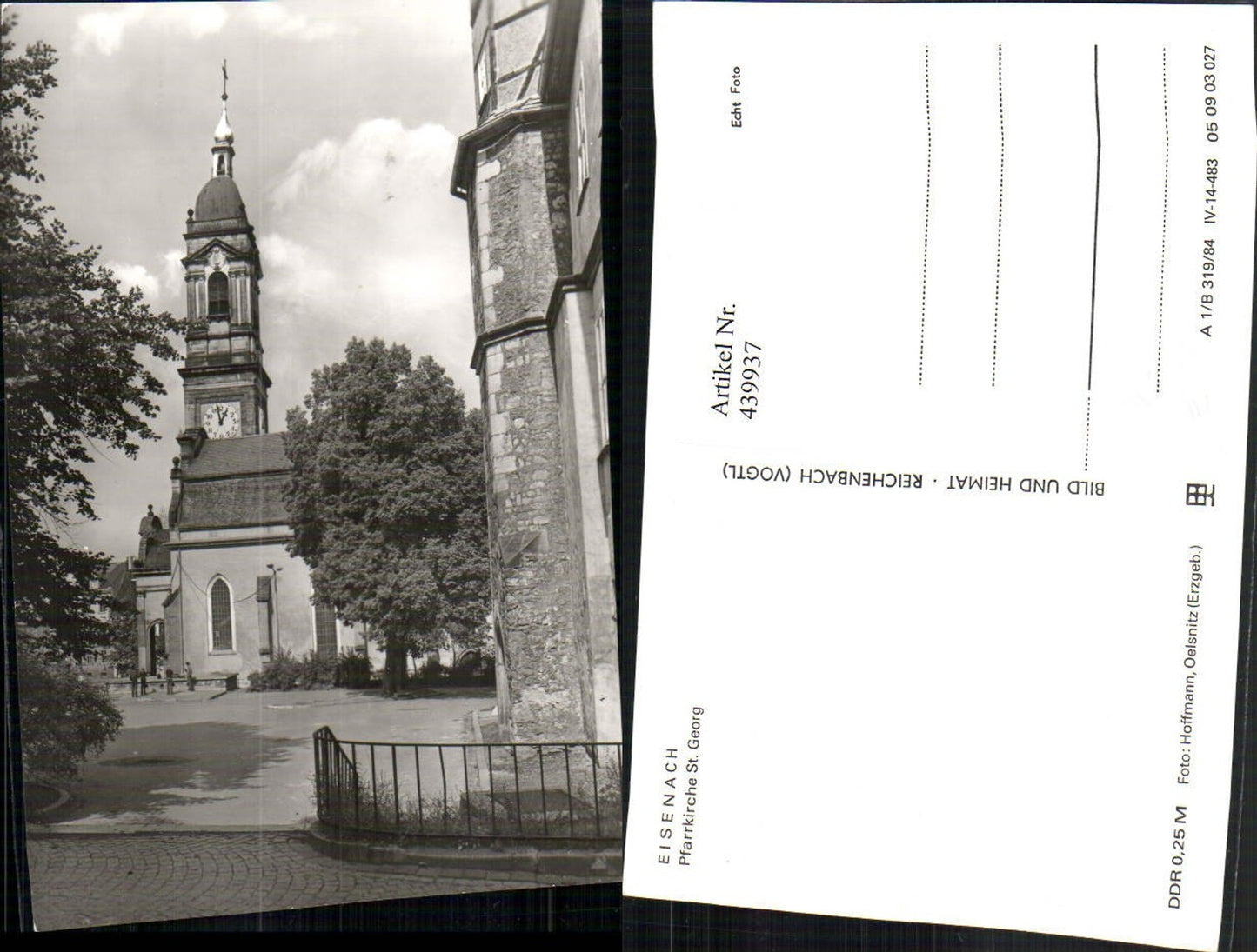 439937, Eisenach Parish Church St. George pub VEB