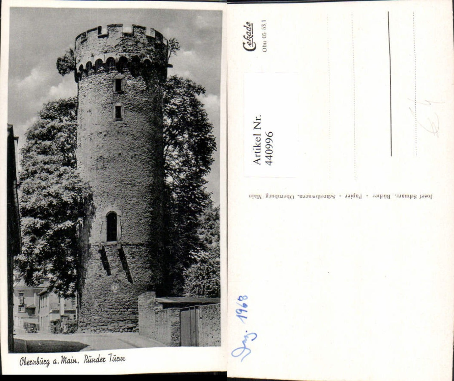 440996,Obernburg am Main Runder Turm