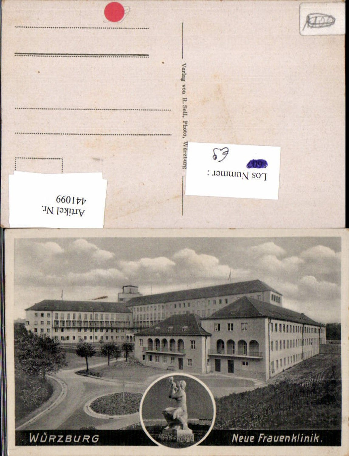 441099,Würzburg Frauenklinik Gebäude