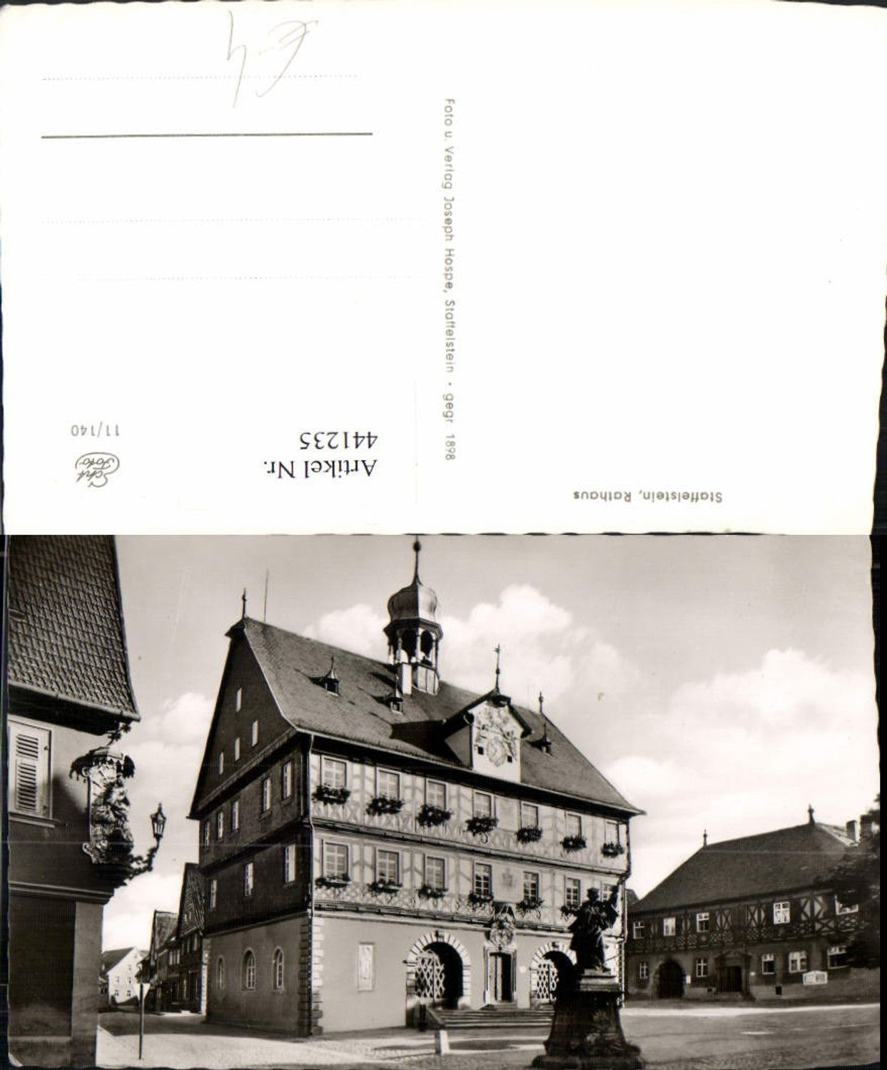 441235,Staffelstein Rathaus Denkmal