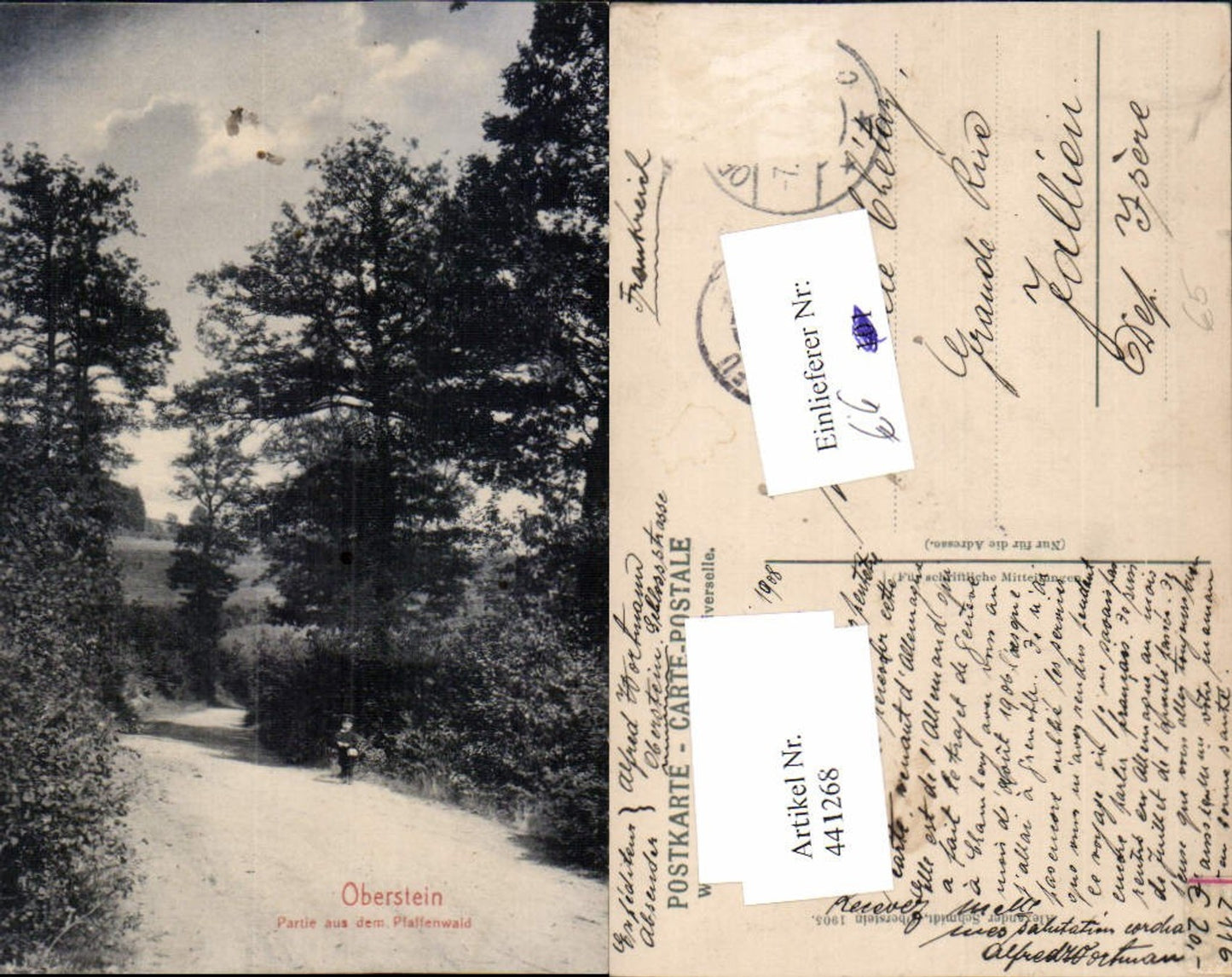 441268,Oberstein Partie aus dem Pfaffenwald