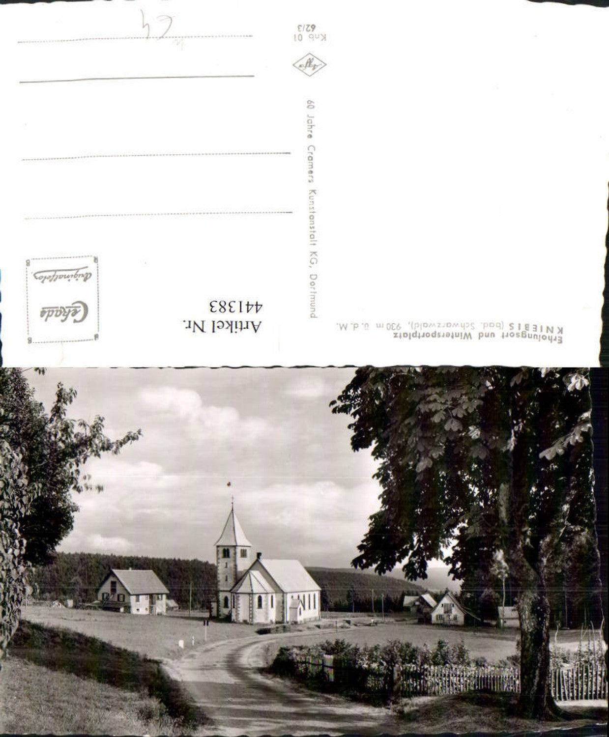 441383, Kniebis in the Black Forest Church