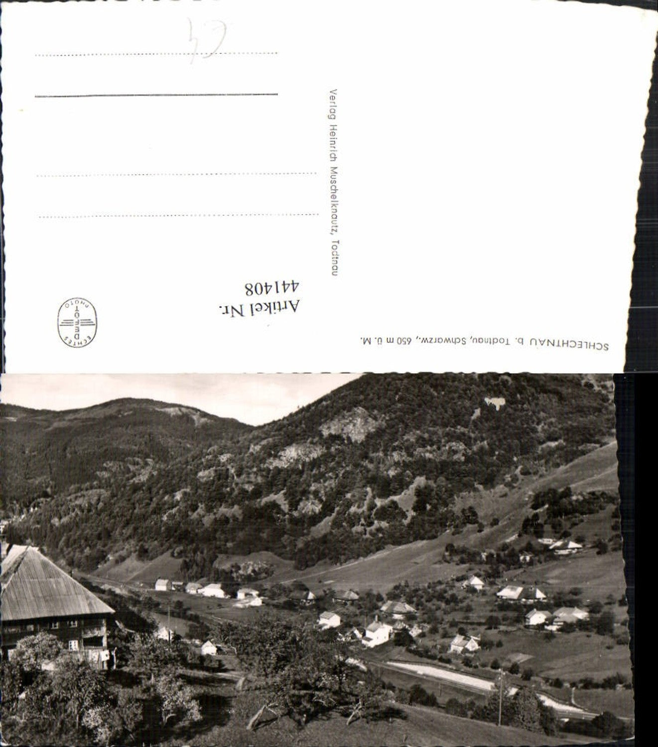 441408,Schlechtnau b. Todtnau im Schwarzwald Totale