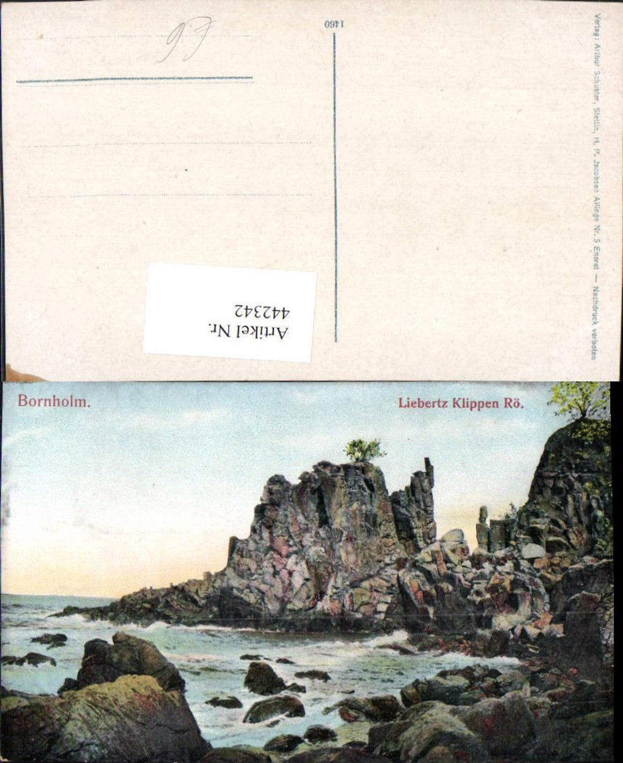 442342,Denmark Bornholm Liebertz Klippen Rö Küste