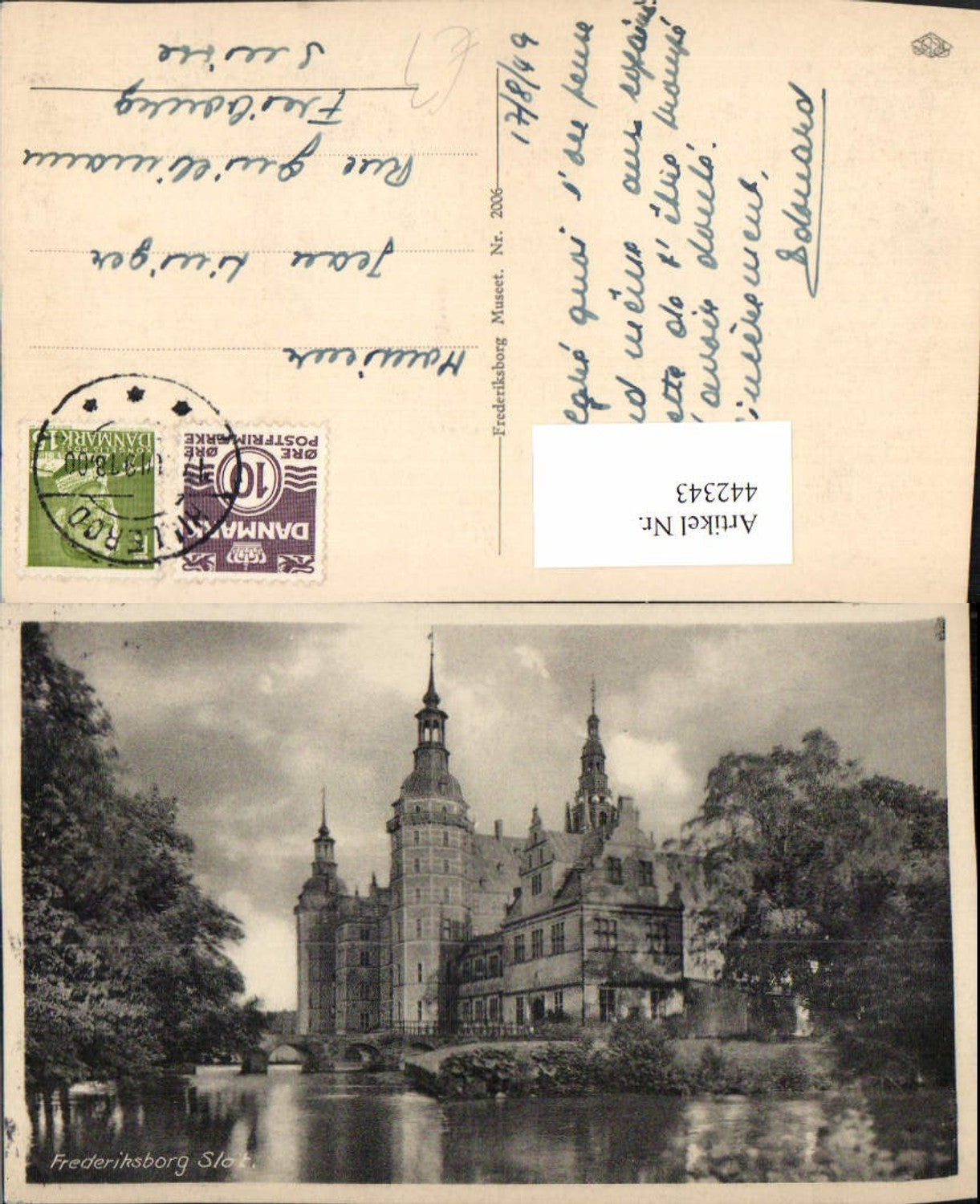 442343,Denmark Frederiksborg Slot Schloss