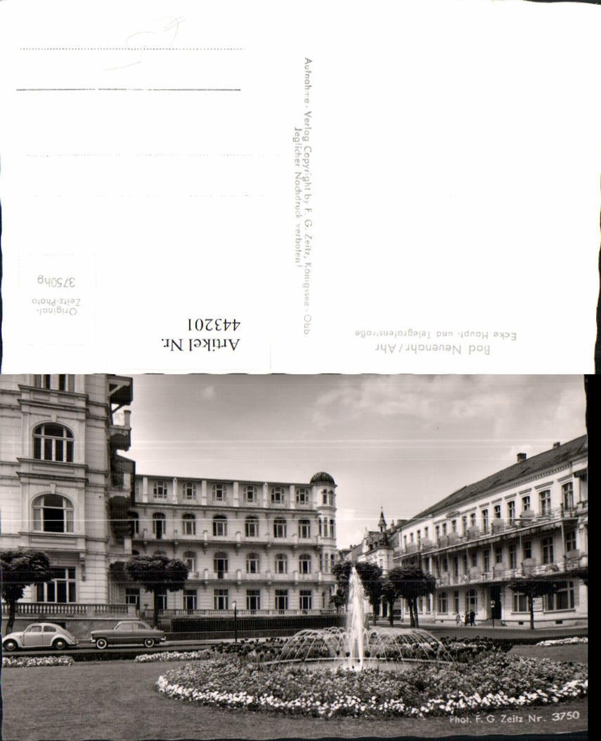 443201,Bad Neuenahr Ecke Haupt- und Telegrafenstraße Brunnen