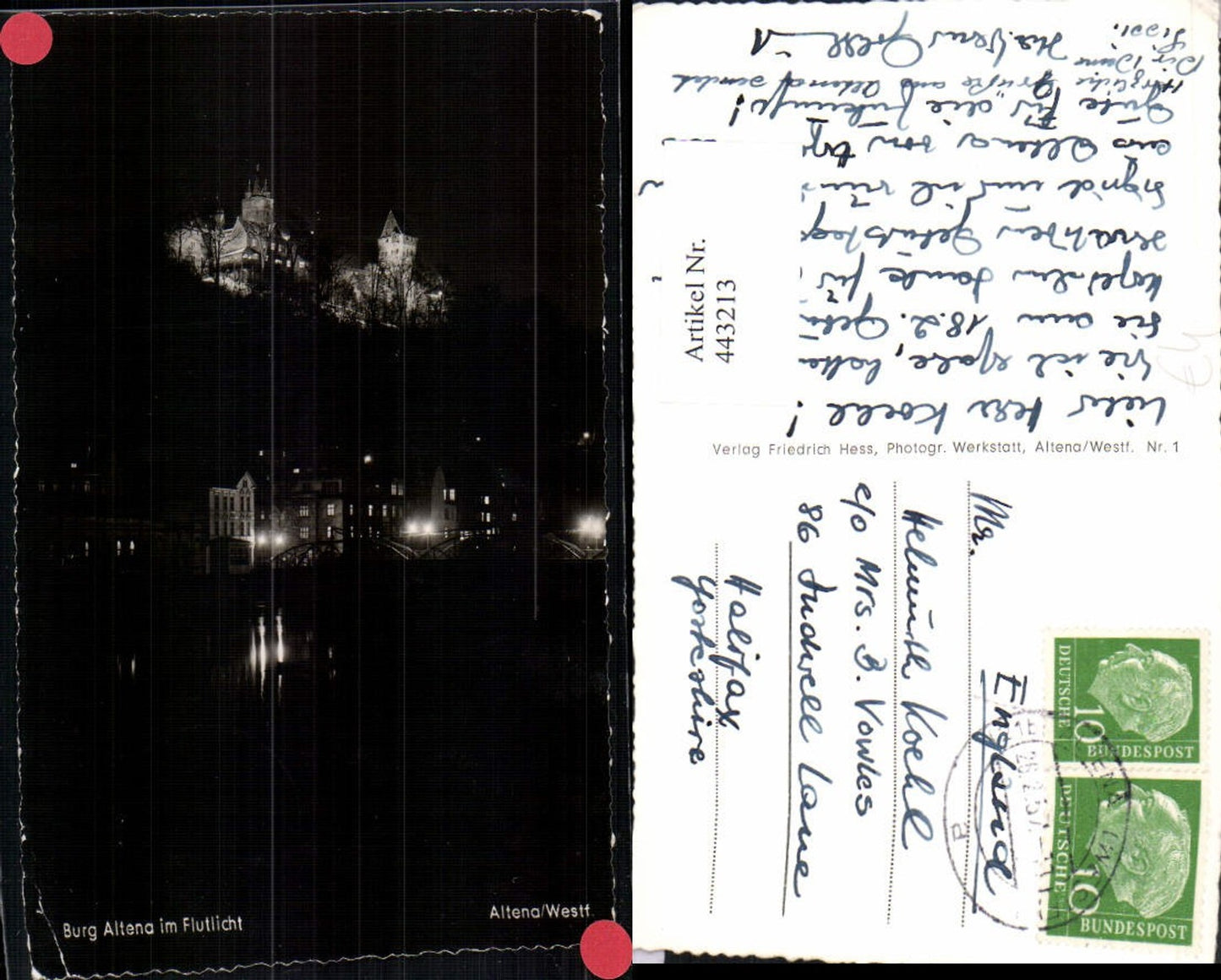 443213,Altena Burg im Flutlicht