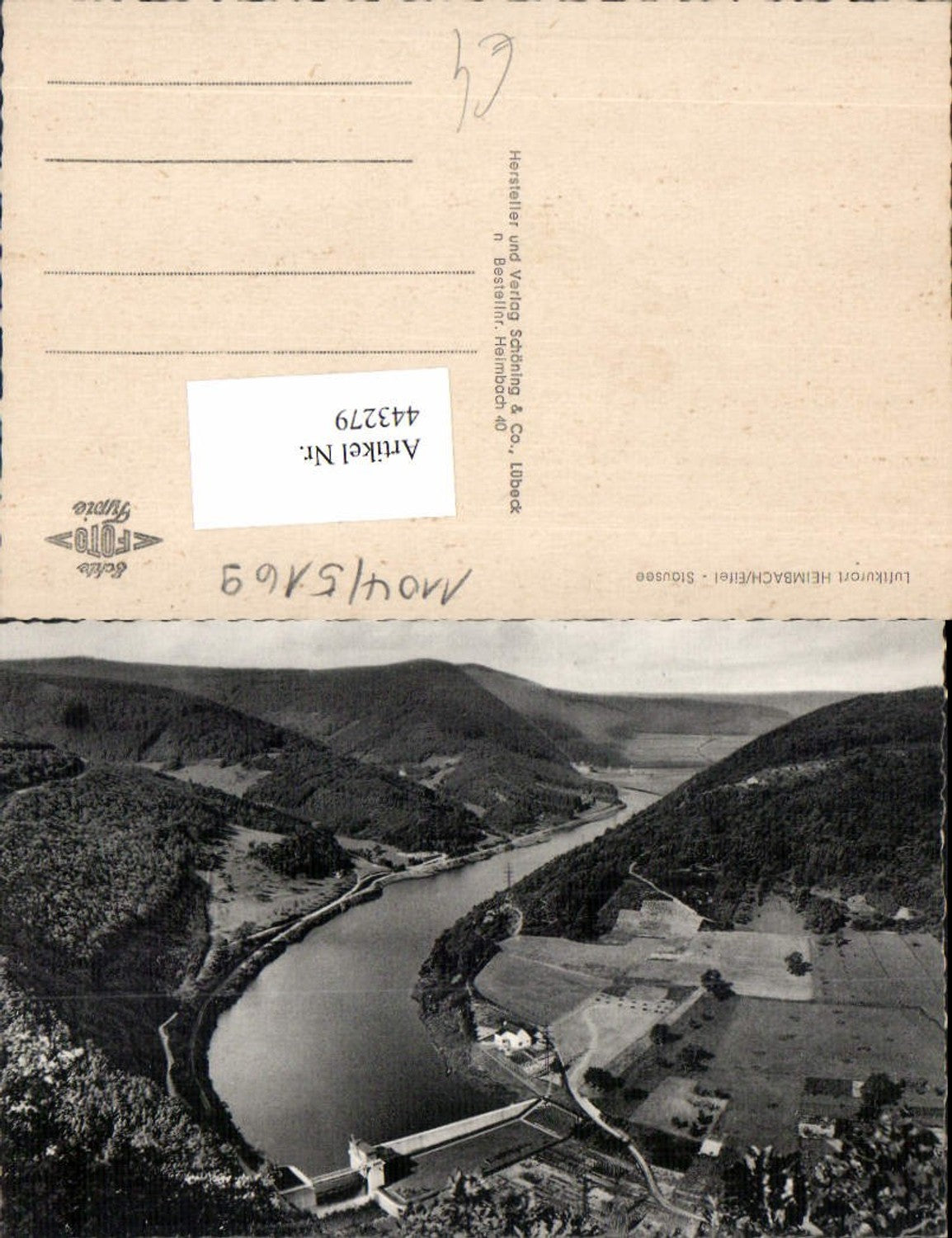 443279,Heimbach in d. Eifel Stausee Talsperre