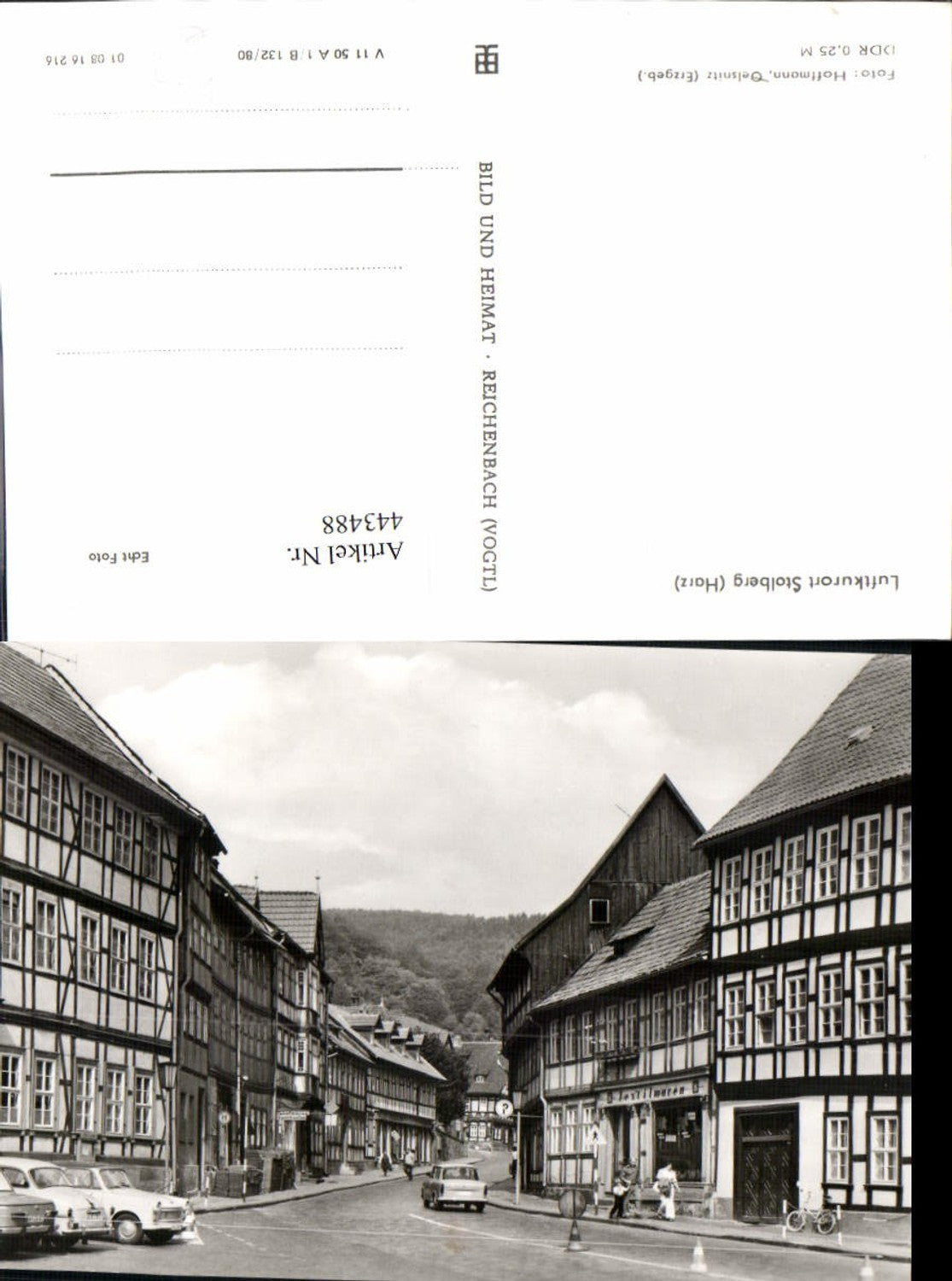 443488,Stolberg im Harz Straßenansicht pub VEB