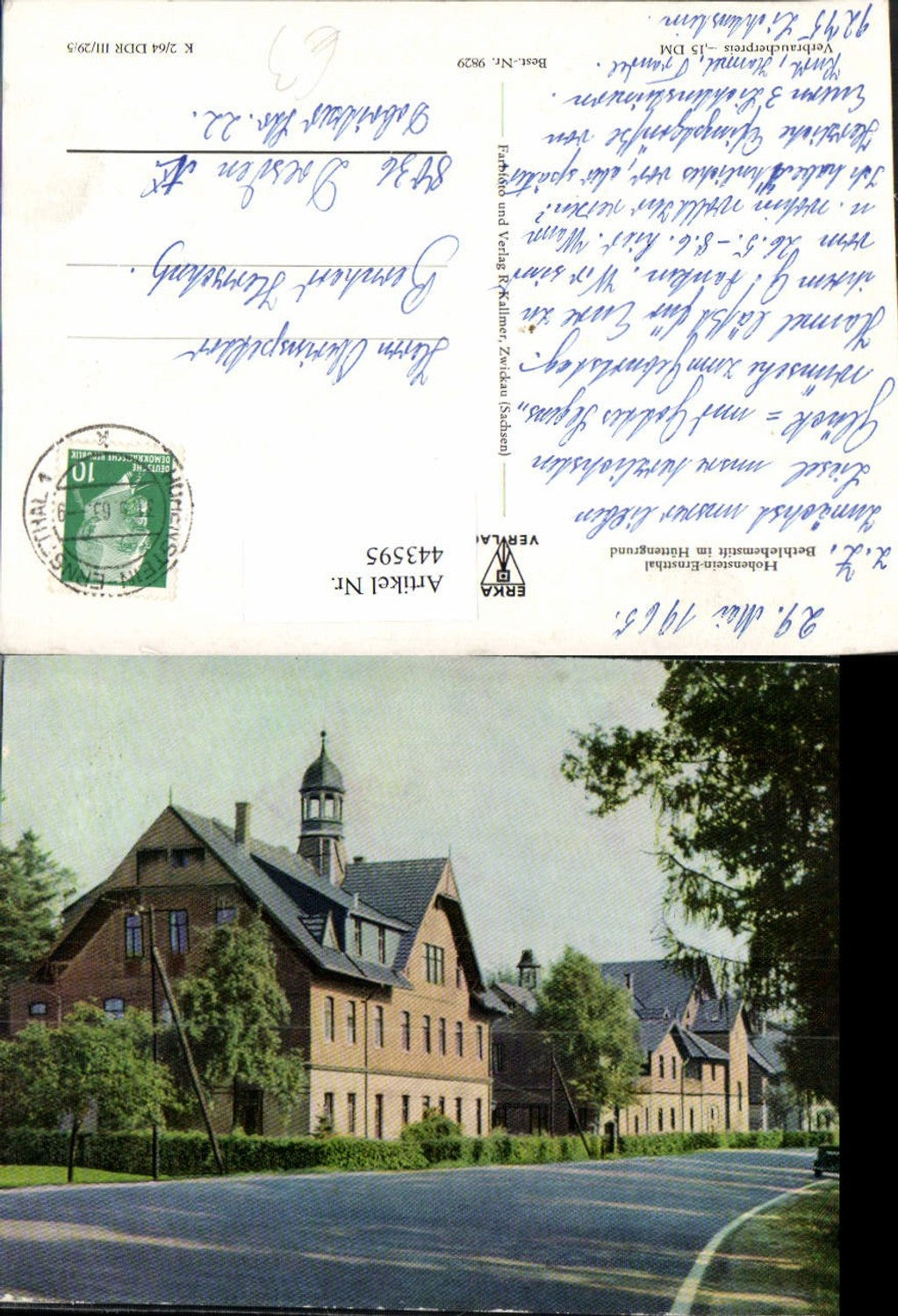 443595,Hohenstein-Ernstthal Bethlehemstift im Hüttengrund