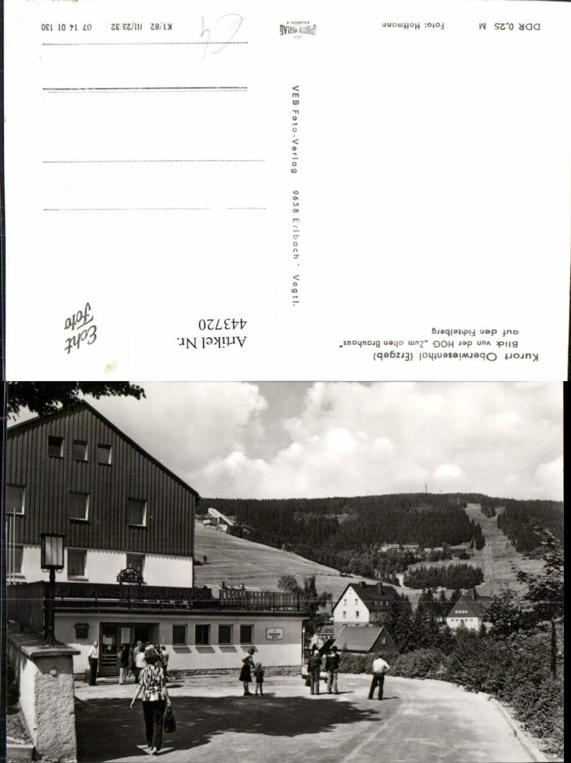 443720,Oberwiesenthal im Erzgebirge Gaststätte zum alten Brauhaus