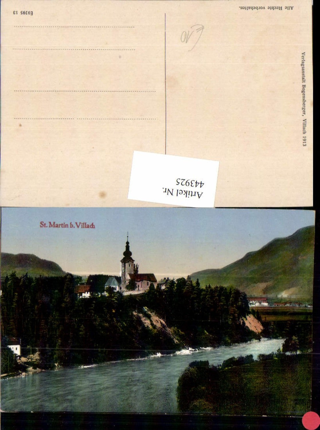 443925,St. Martin b. Villach Teilansicht Kirche