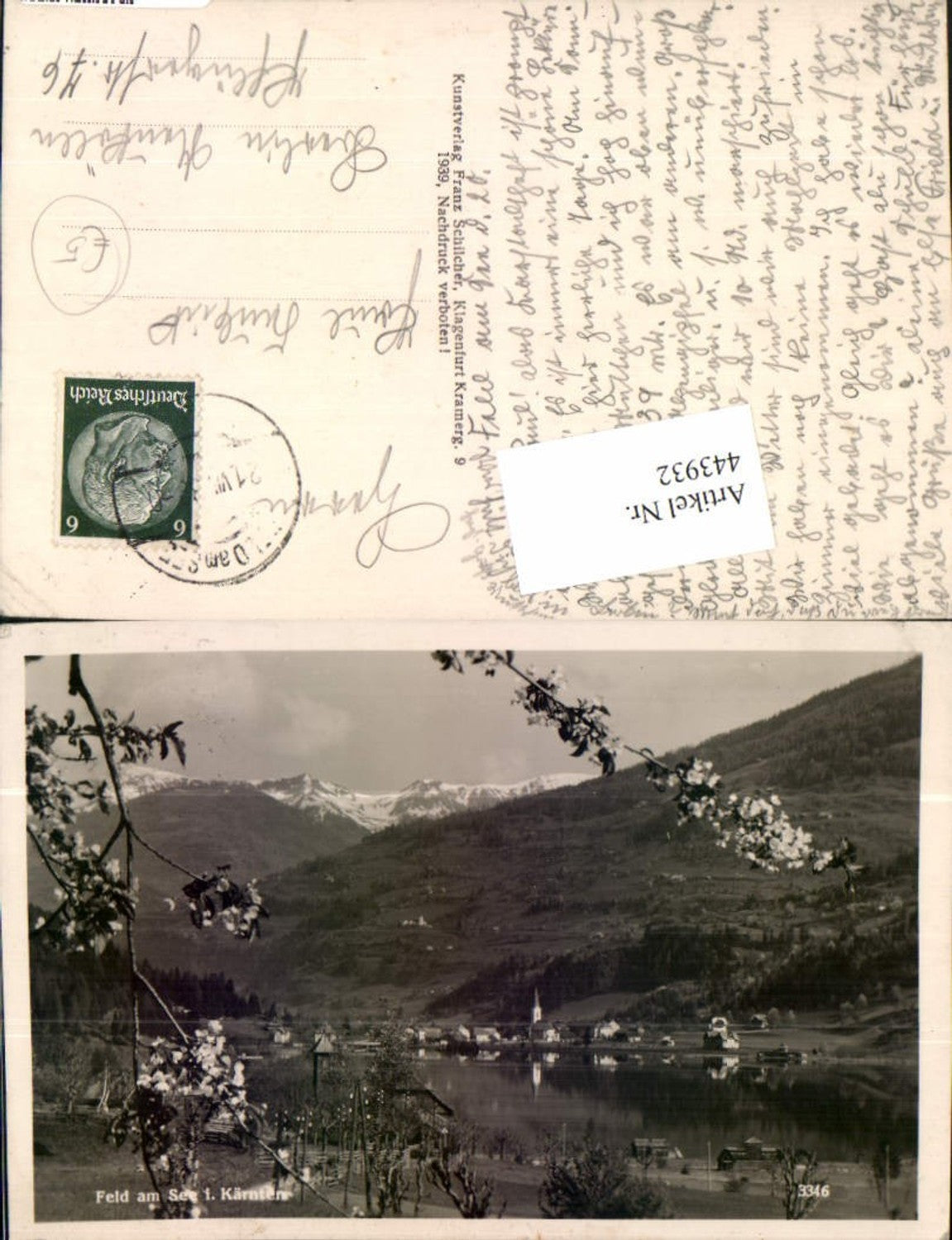 443932,Feld am See Totale Bergkulisse pub Franz Schilcher 3346