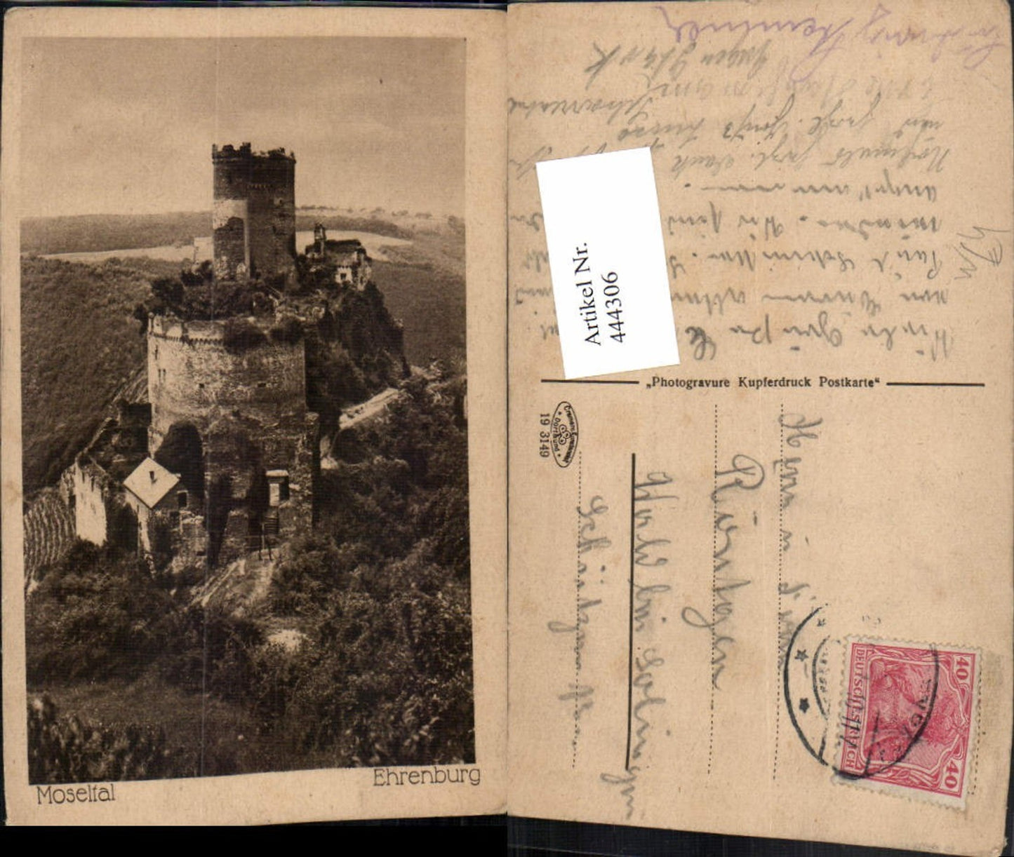 444306,Ehrenburg Burg b. Brodenbach