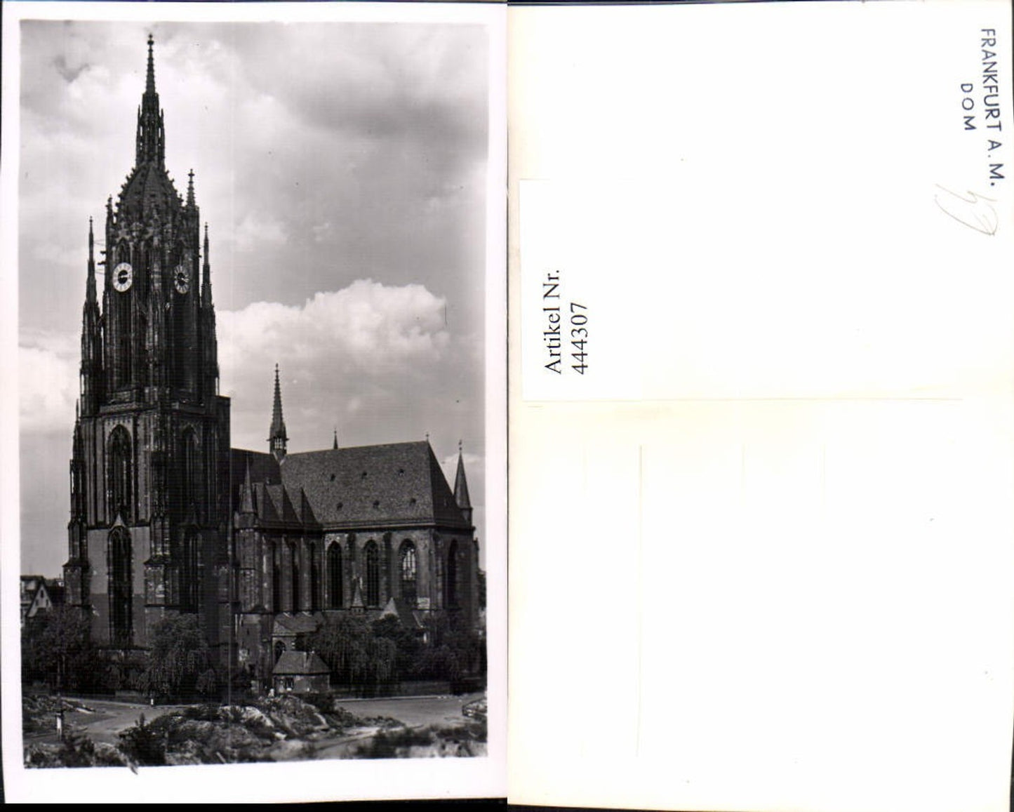 444307,Frankfurt am Main Dom Kirche