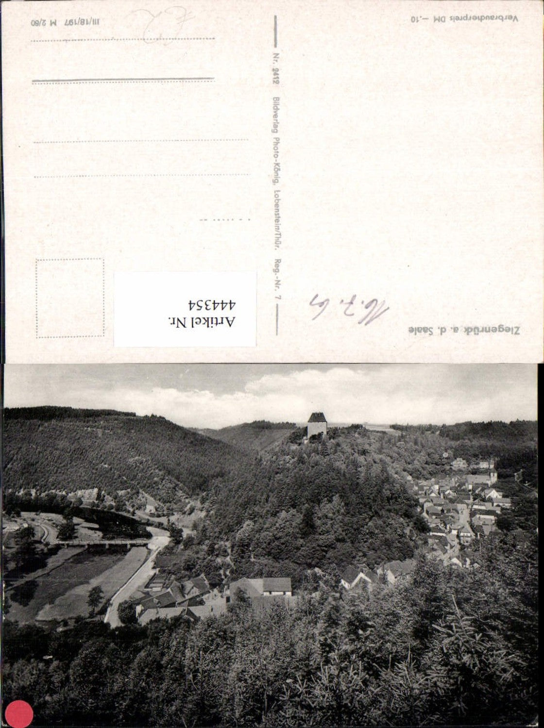 444354,Ziegenrück an d. Saale Totale