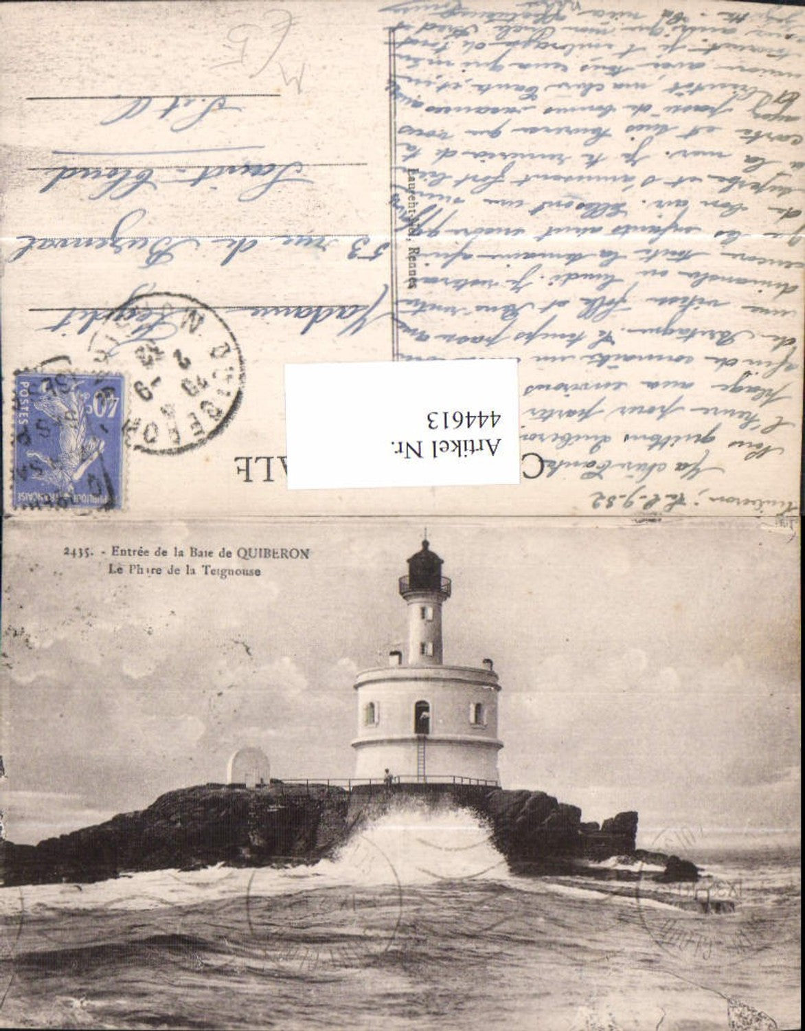 444613,Leuchtturm Entree de la Baie de Quiberon Le Phare de la Teignouse