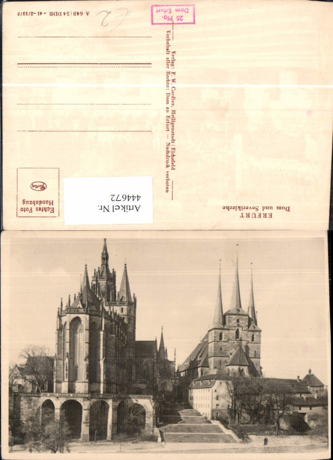 444672,Erfurt Dom Severikirche Kirche