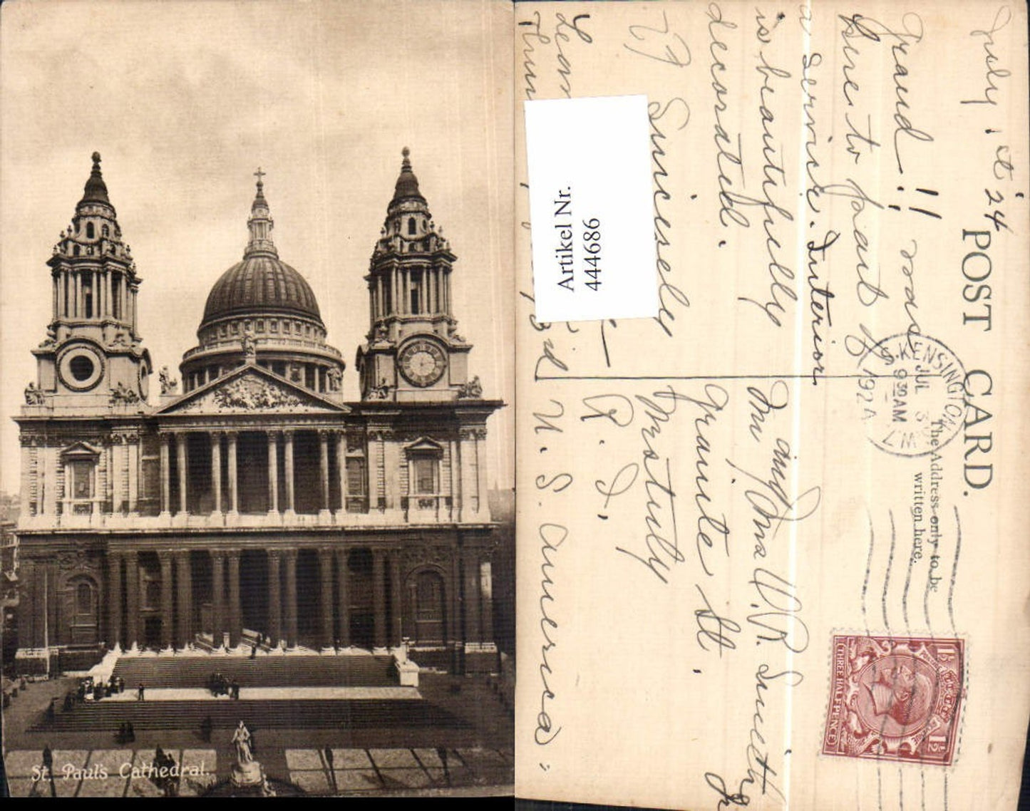 444686,London St Pauls Cathedral Kathedrale Kirche